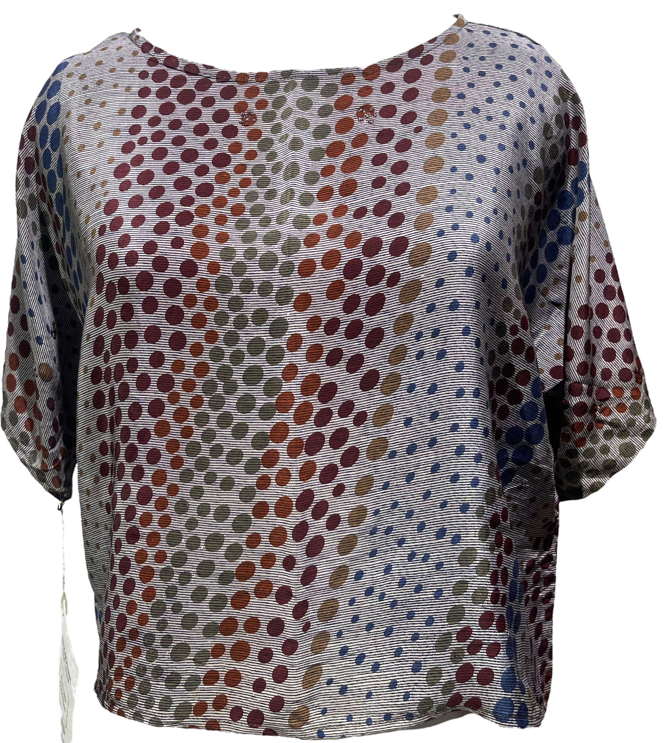 PRC4223 Avatar Pure Silk Boxy Top