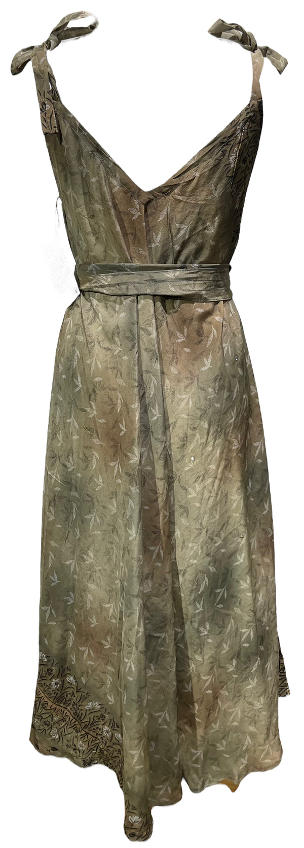 PRC3278 Avatar Pure Silk Maxi Dress with Belt