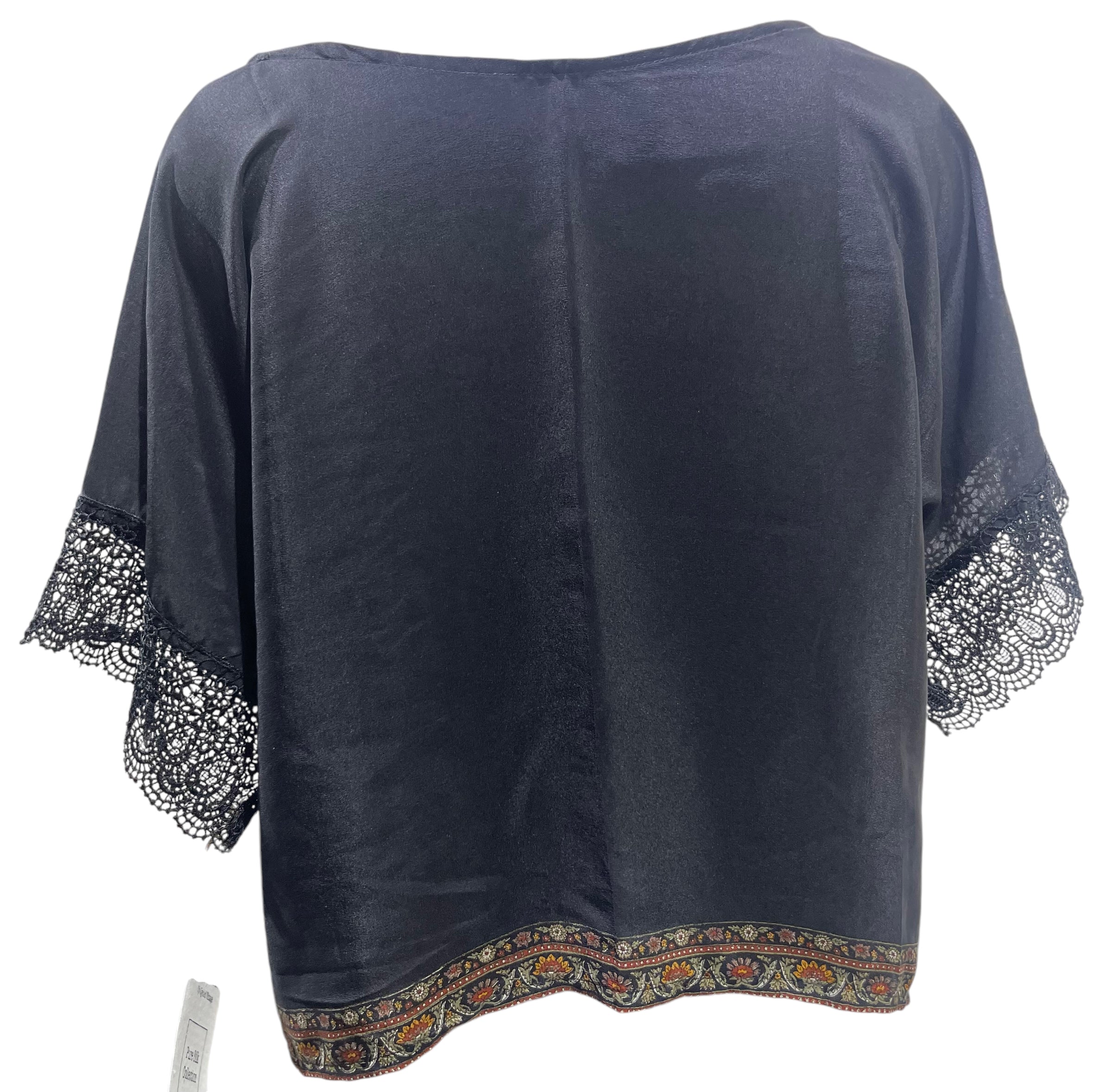 PRC5031  Avatar Pure Silk Boxy Top