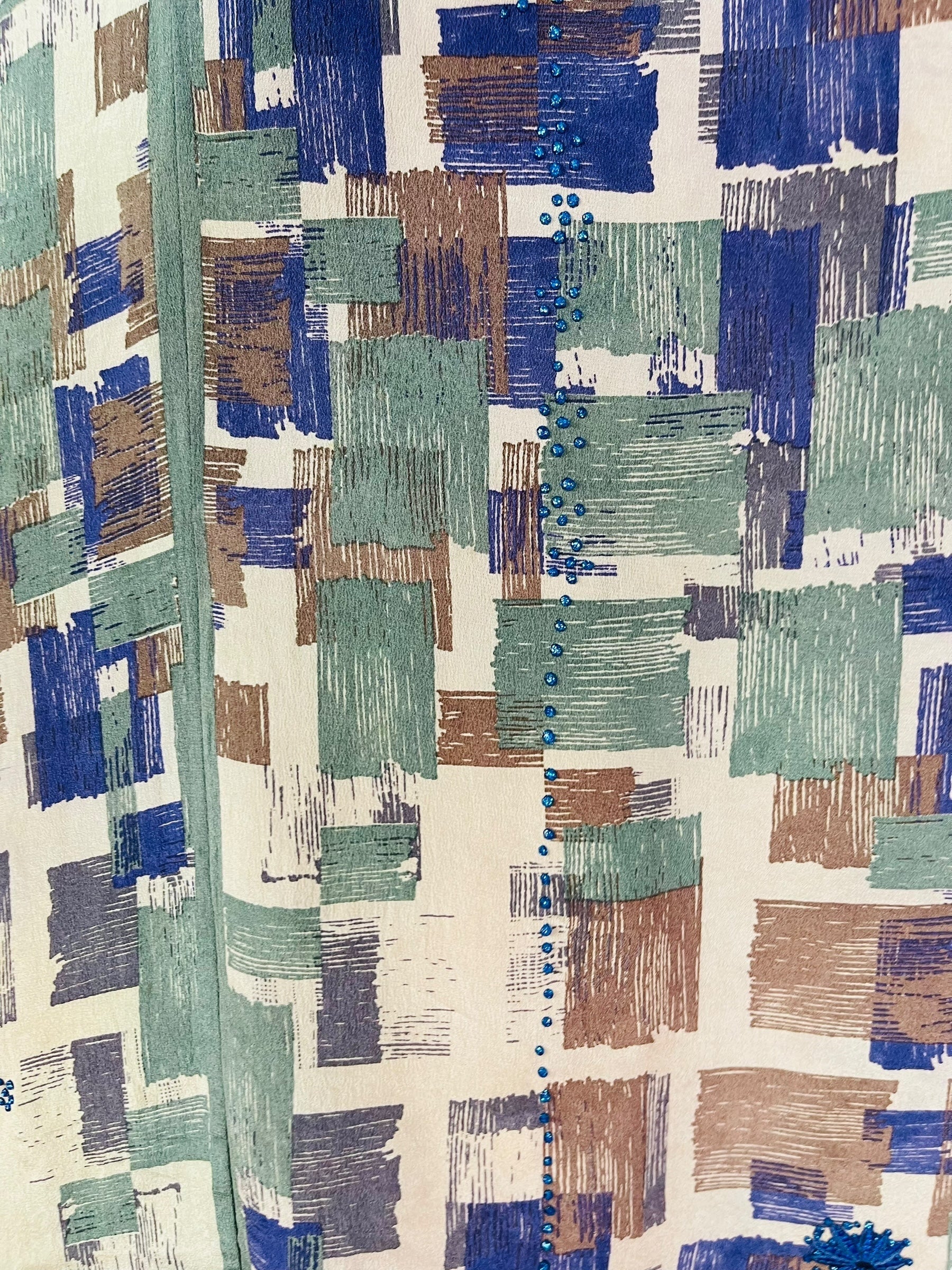 PRC7553 Wabi Sabi Pure Silk Waterfall Top