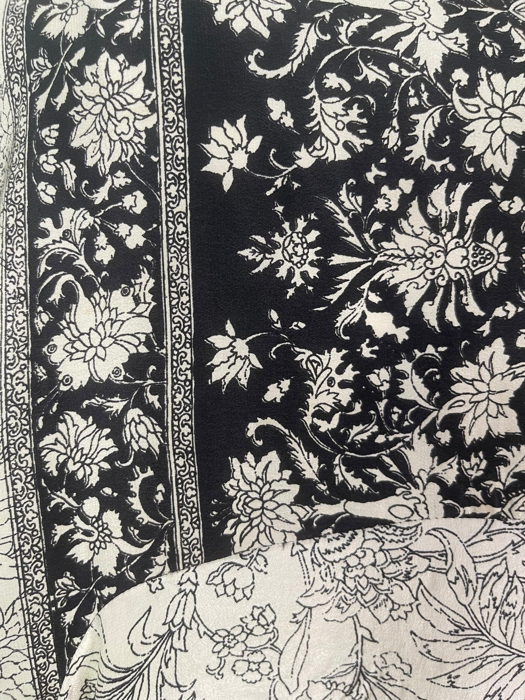 PRC8455 Wabi Sabi Sculptural Silk Long Tunic Dress