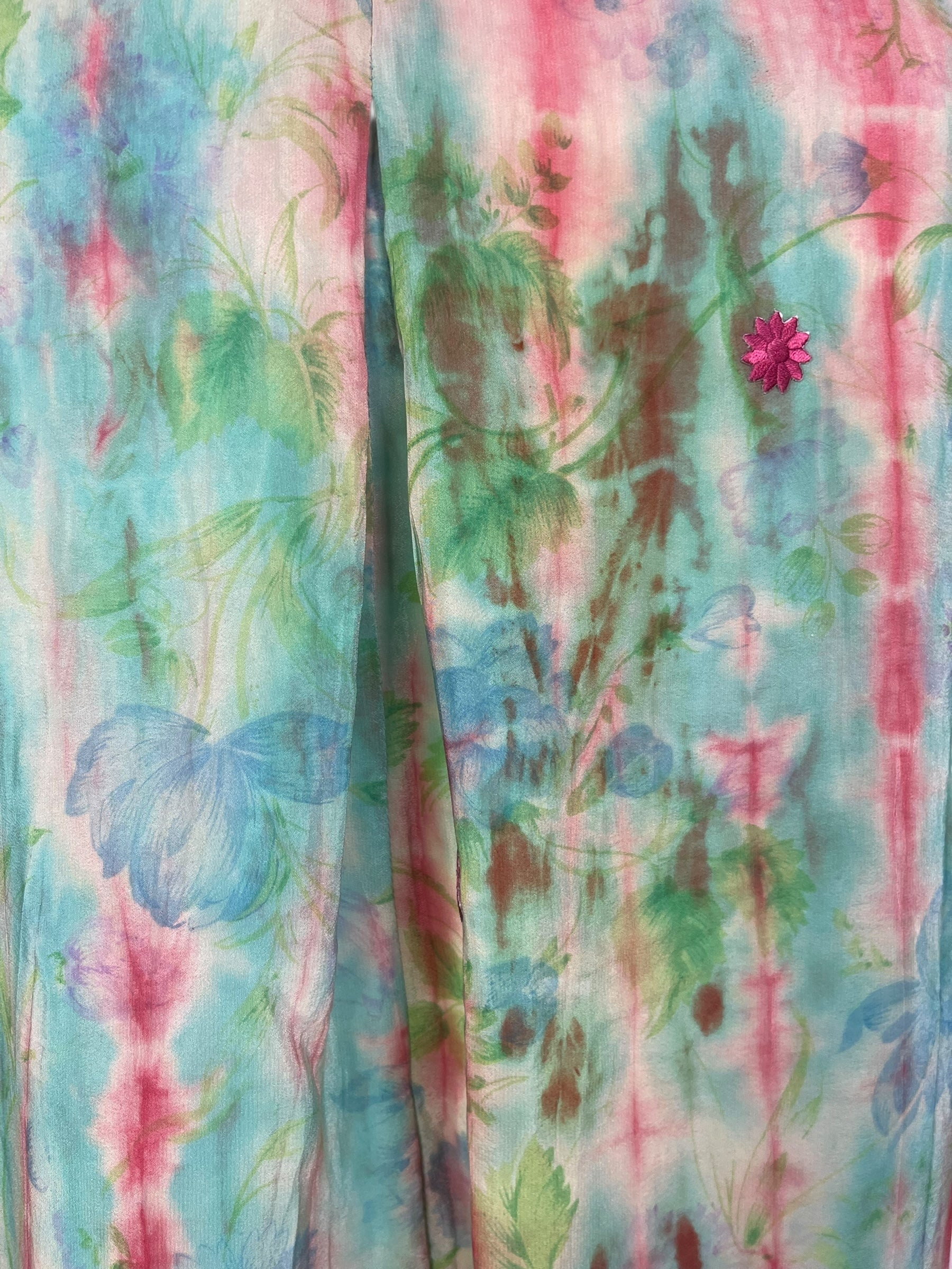 PRC8465 Avatar Pure Silk Self Pocket Tunic Dress