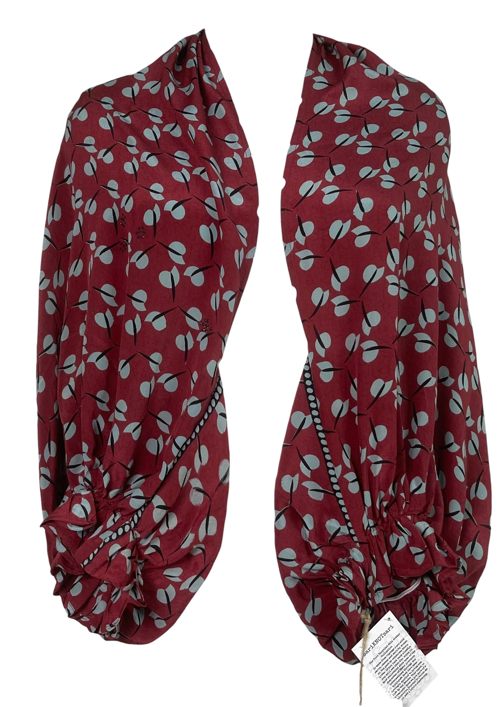 PREVIEW PRC8642 Avatar Pure Silk Bolero by MARCH2026 – Handmade ethical Bolero from sariKNOTsari using upcycled silk. Designed in Canada for travel and slow fashion, loved from Toronto to LA to Sydney.