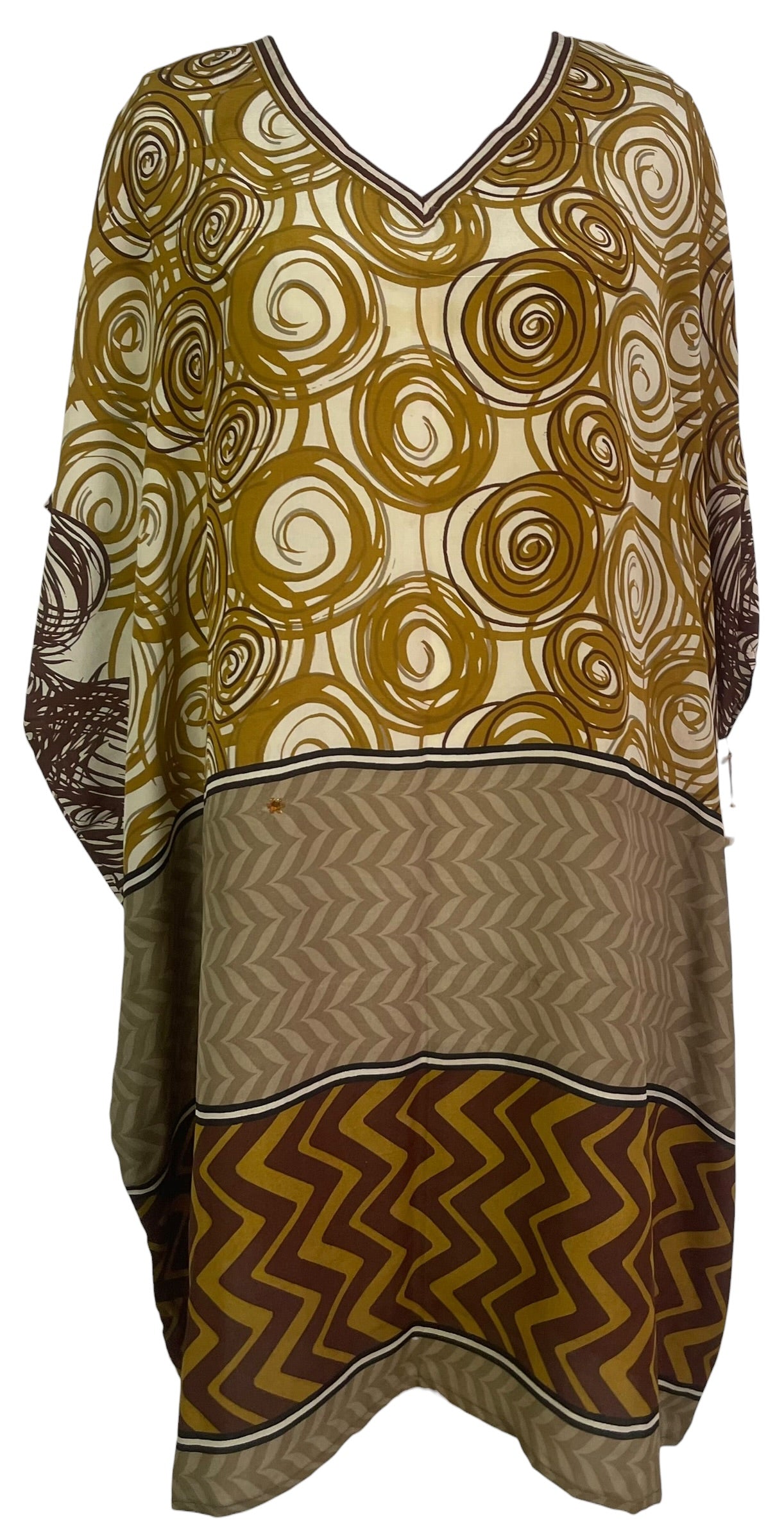 Releases Sunday at 8pm EST PRC8941  Wabi Sabi Pure Silk Midi Length Kaftan
