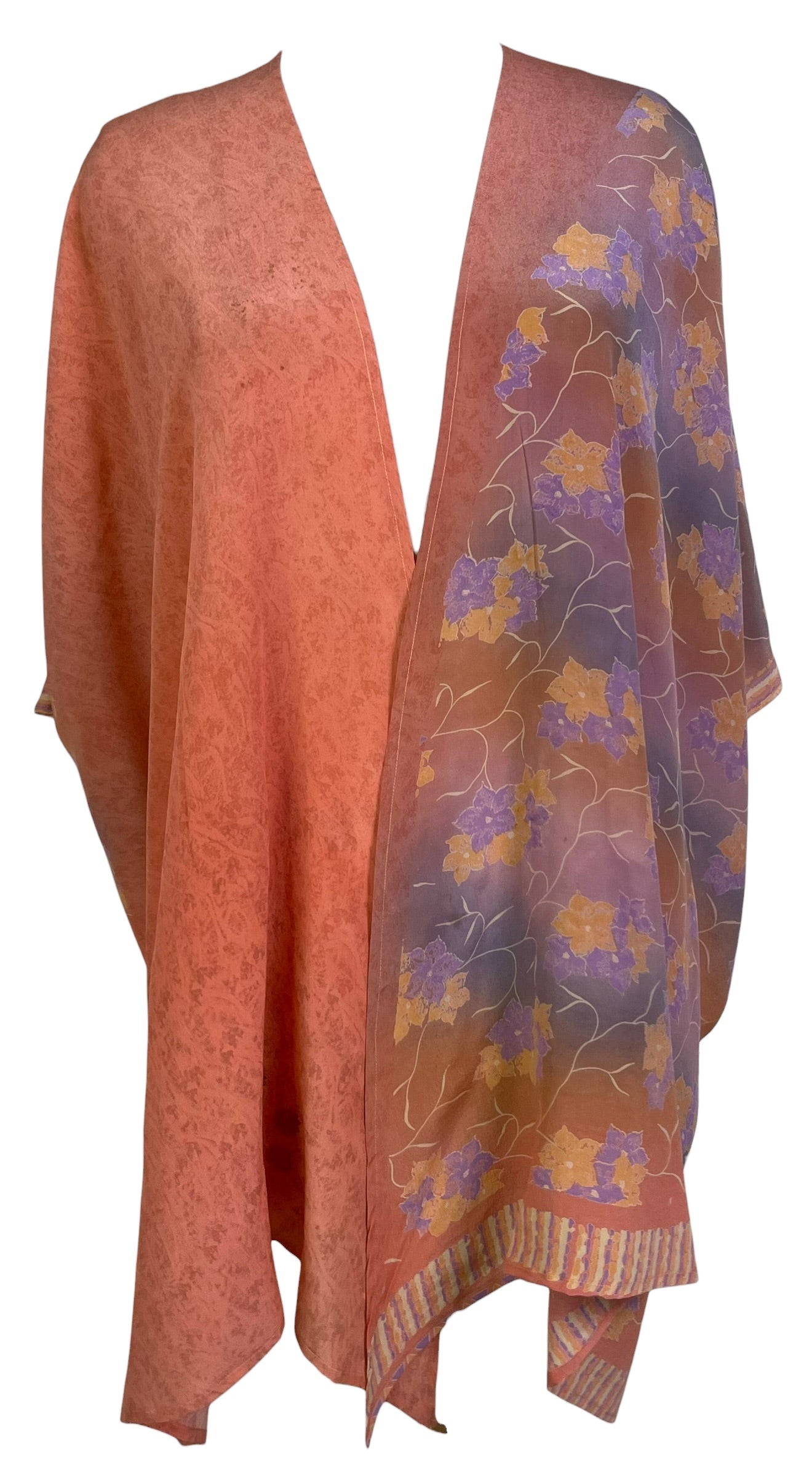 PRC8978 Wabi Sabi Pure Silk Cardigan