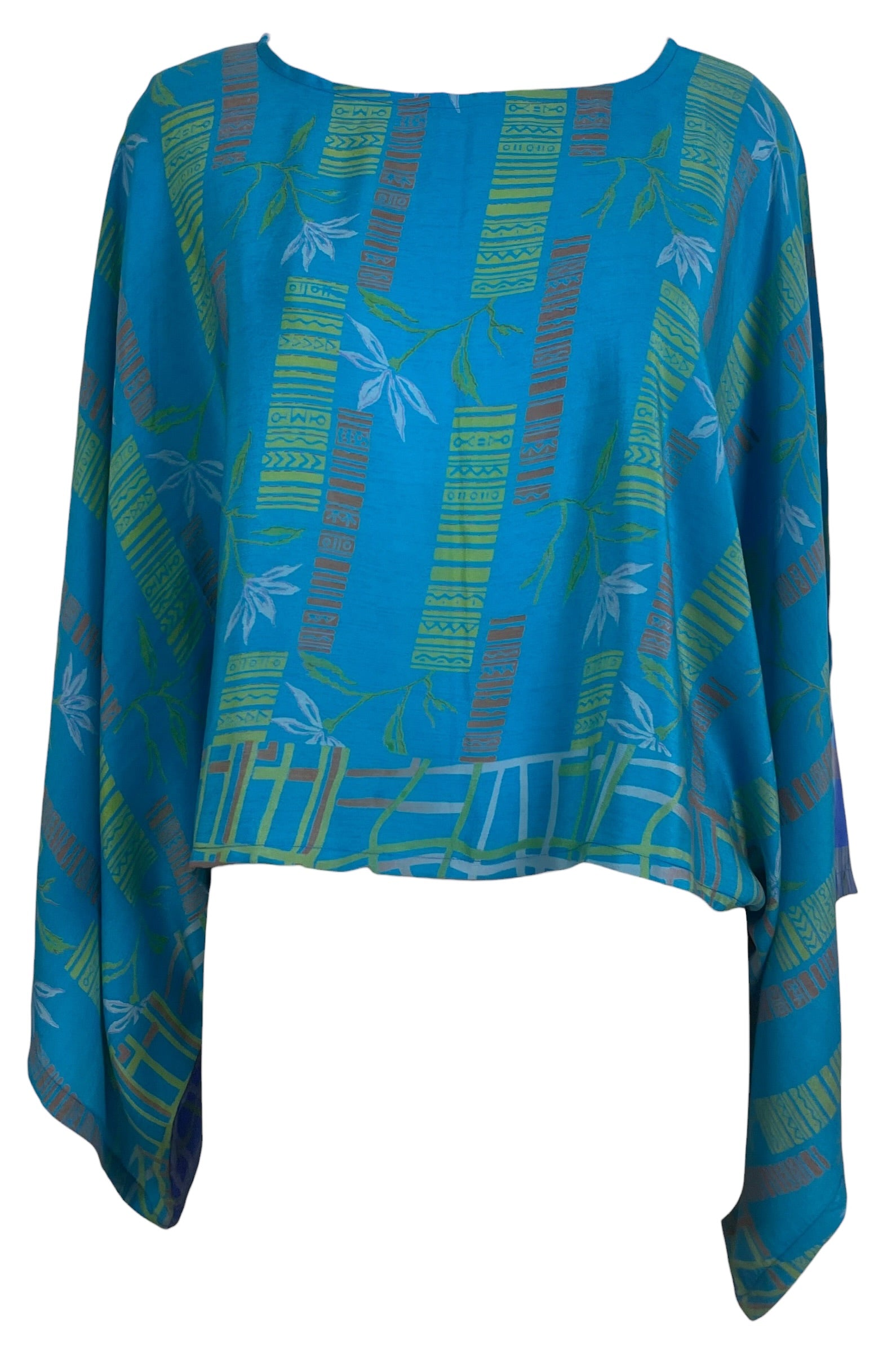 Releases Sunday at 8pm EST PRC9002 Avatar Pure Silk Kimono-Sleeved Top