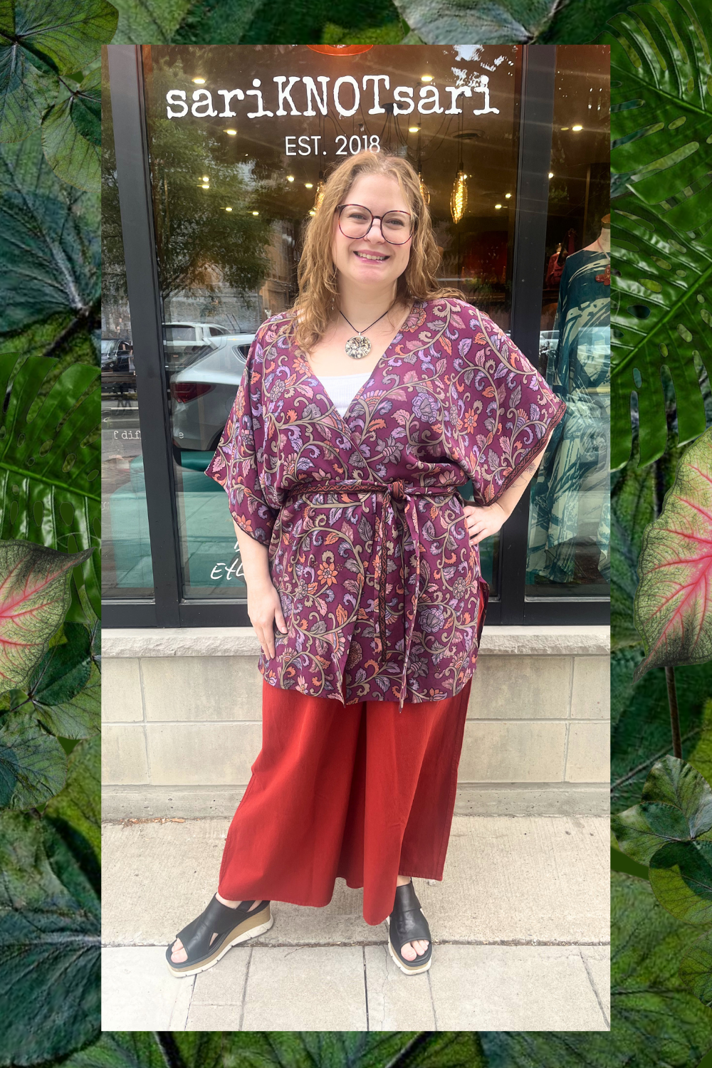 PRC9003 Avatar Pure Silk Kimono-Sleeved Jacket with Belt