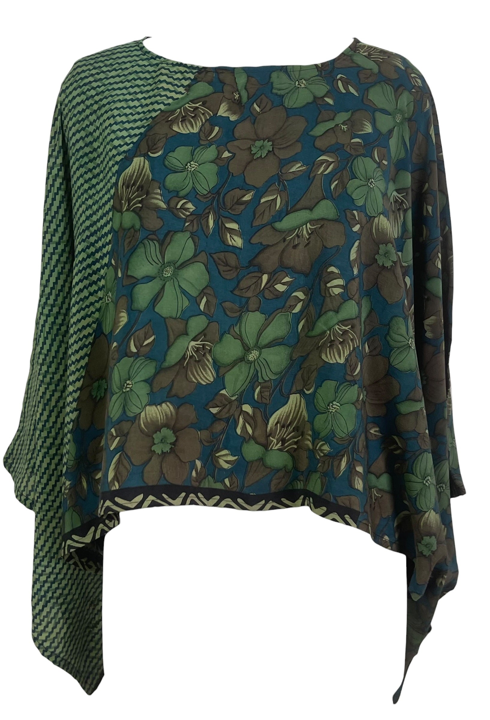 Releases Sunday at 8pm EST PRC9008 Avatar Pure Silk Kimono-Sleeved Top