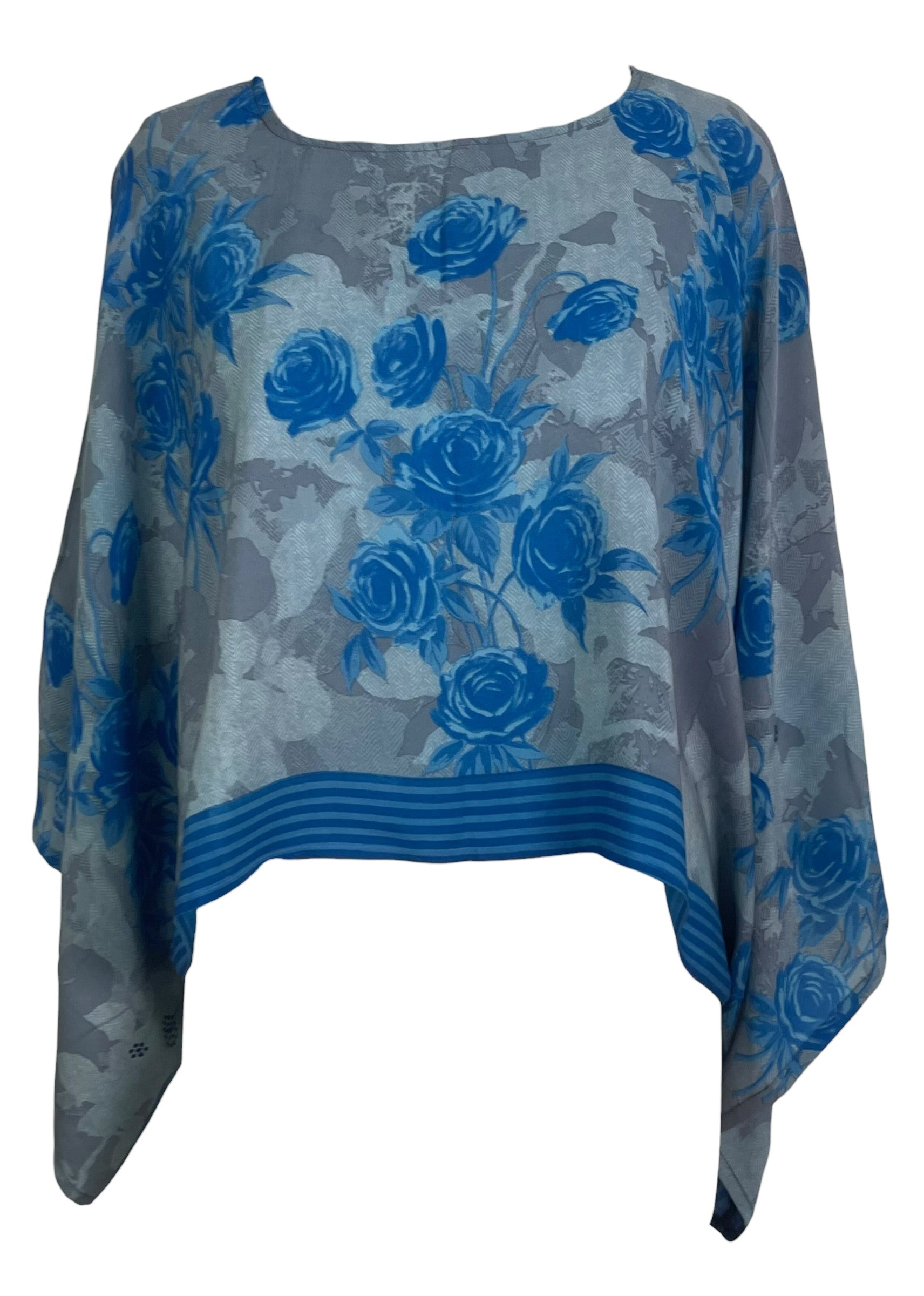 Releases Sunday at 8pm EST PRC9013 Avatar Pure Silk Kimono-Sleeved Top