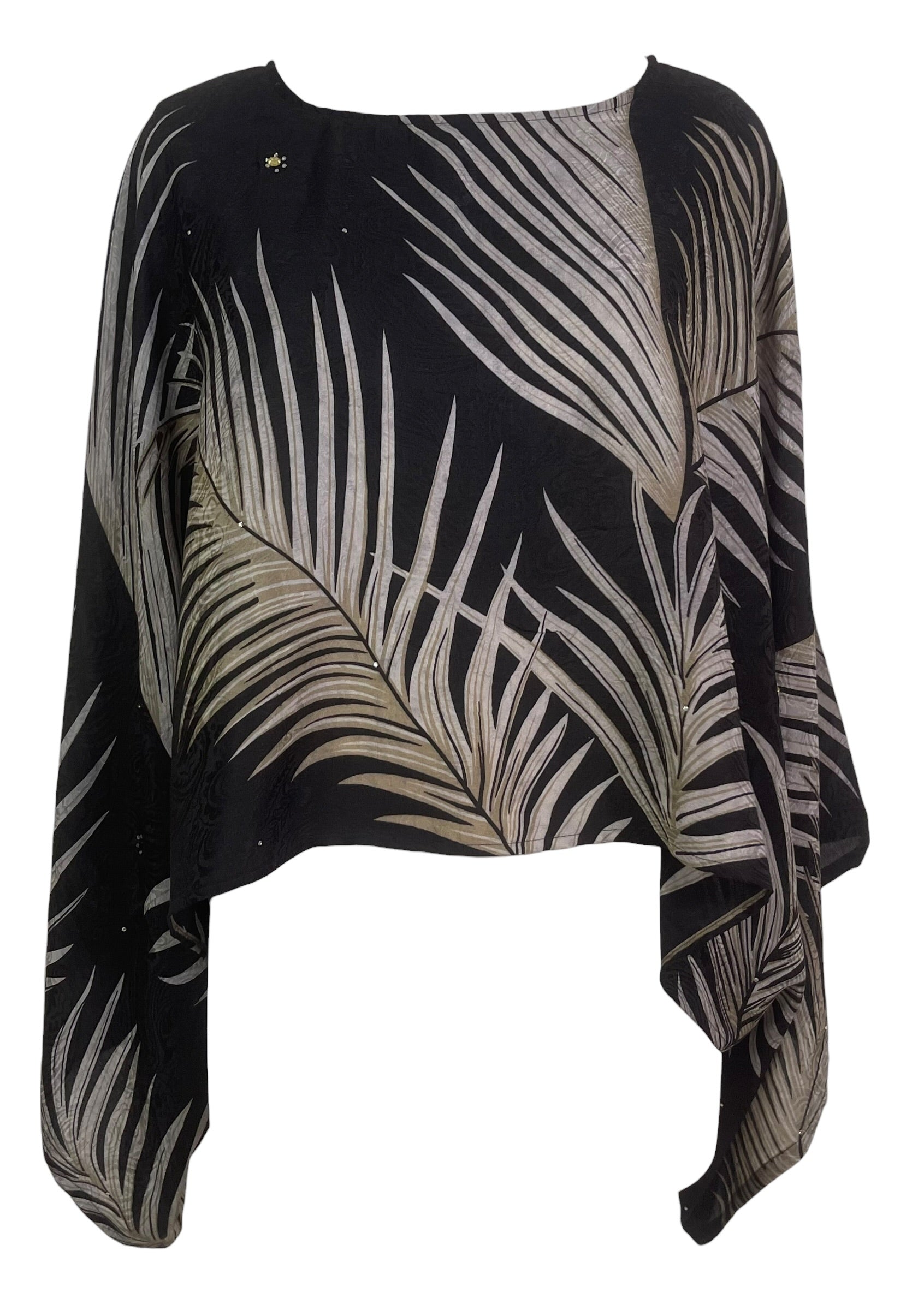 Releases Sunday at 8pm EST PRC9014 Avatar Pure Silk Kimono-Sleeved Top