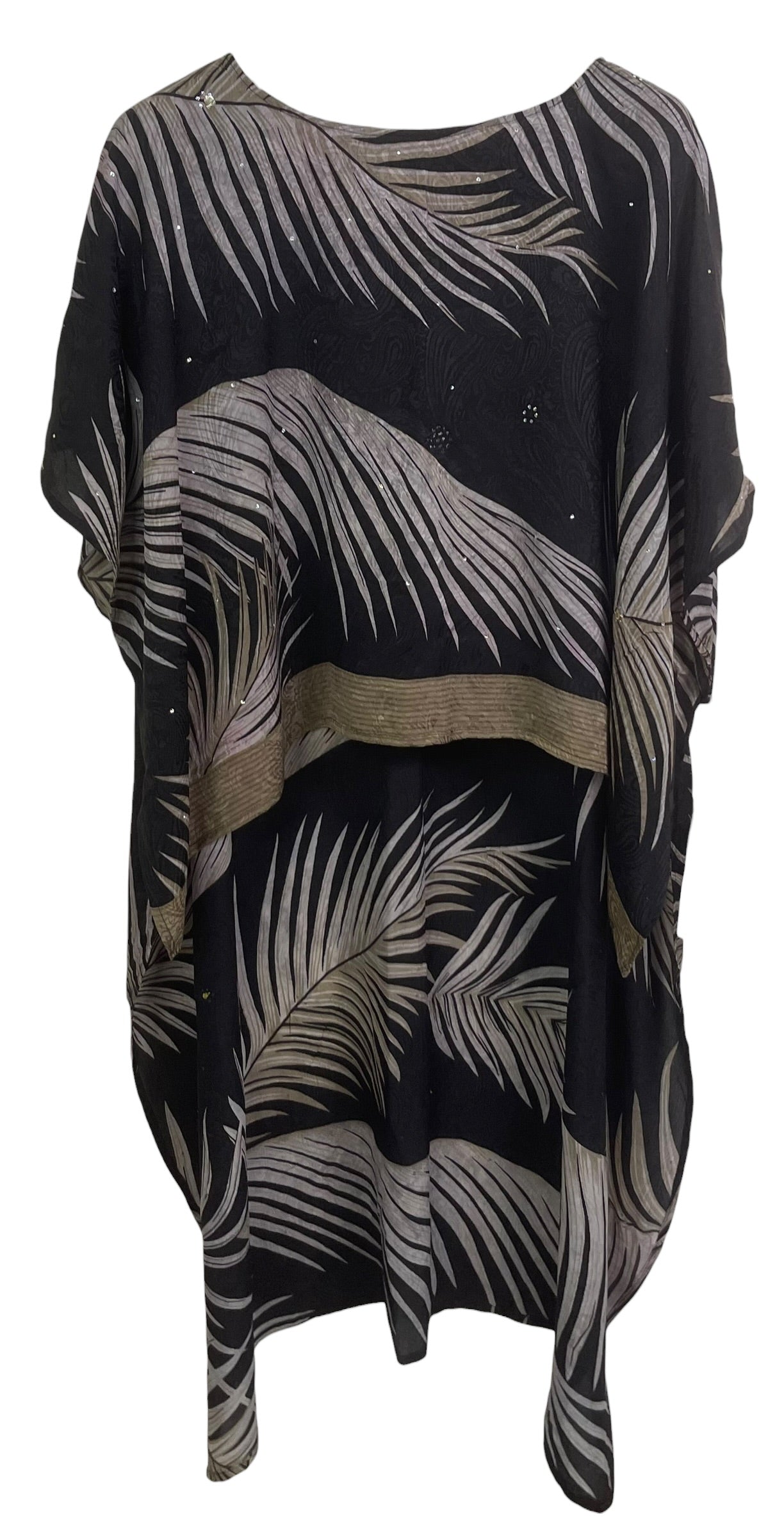 PRC9014 Wabi Sabi Pure Silk Hi Lo Top