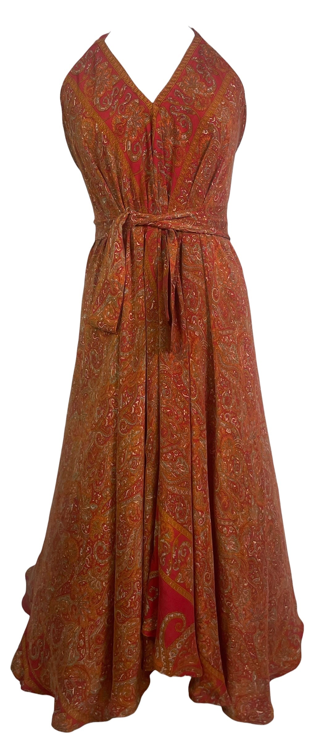 Releases Sunday at 8pm EST PRC9094 Avatar Pure Silk Maxi Dress with Belt