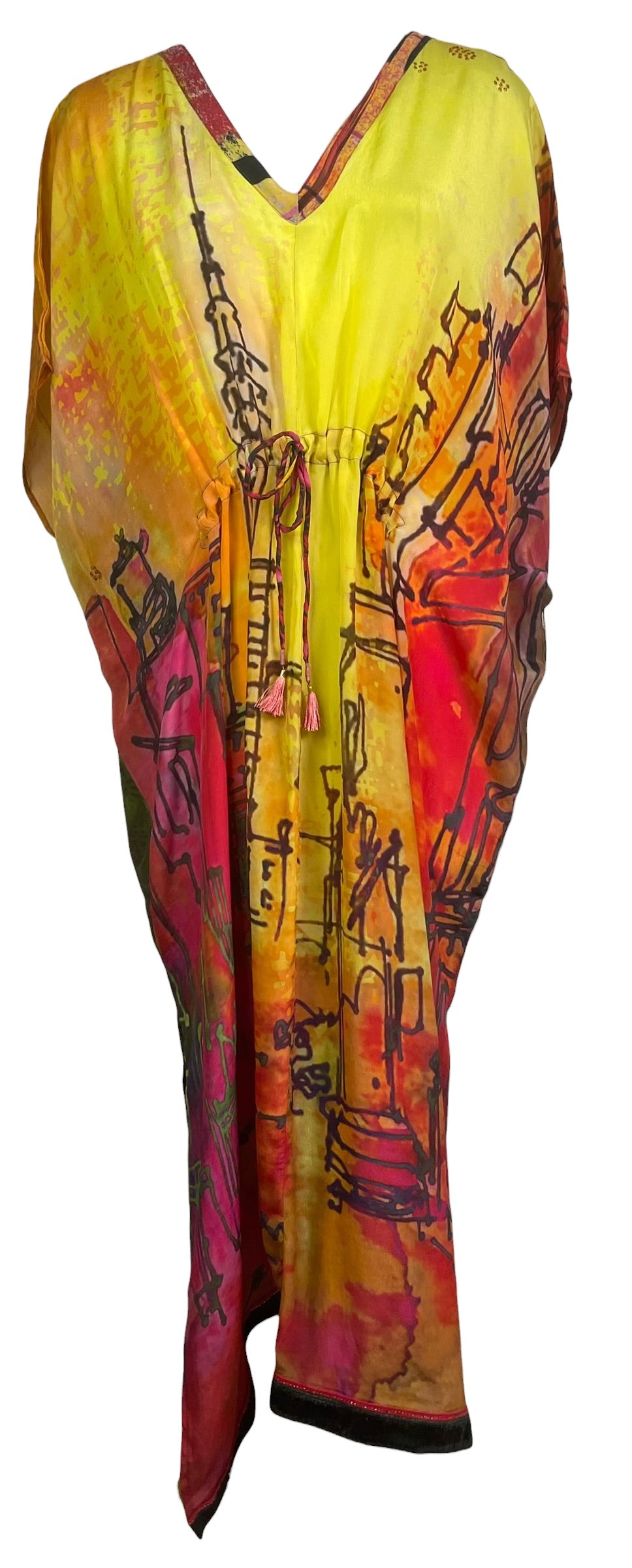 Releases Sunday at 8pm EST  PRC9111 Avatar Pure Silk Maxi Kaftan
