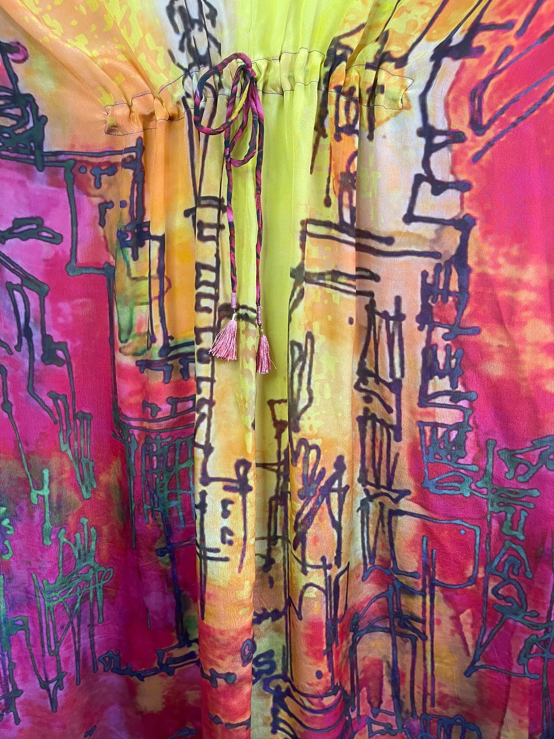 Releases Sunday at 8pm EST  PRC9111 Avatar Pure Silk Maxi Kaftan