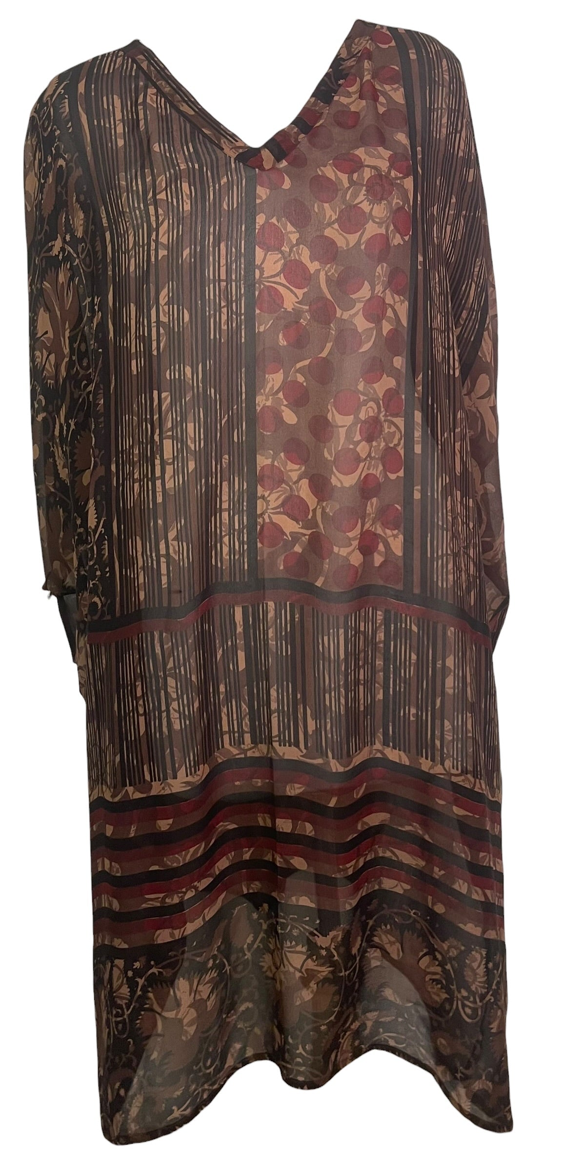 Releases Sunday at 8pm EST  PRC9134  Avatar Pure Silk Midi Length Kaftan