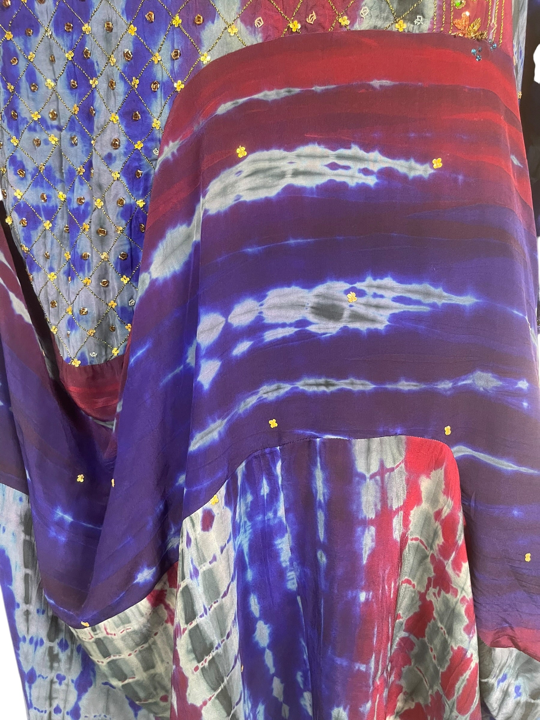 Releases Sunday at 8pm EST PRC9145 Avatar Pure Silk Sculptural Long Tunic Dress