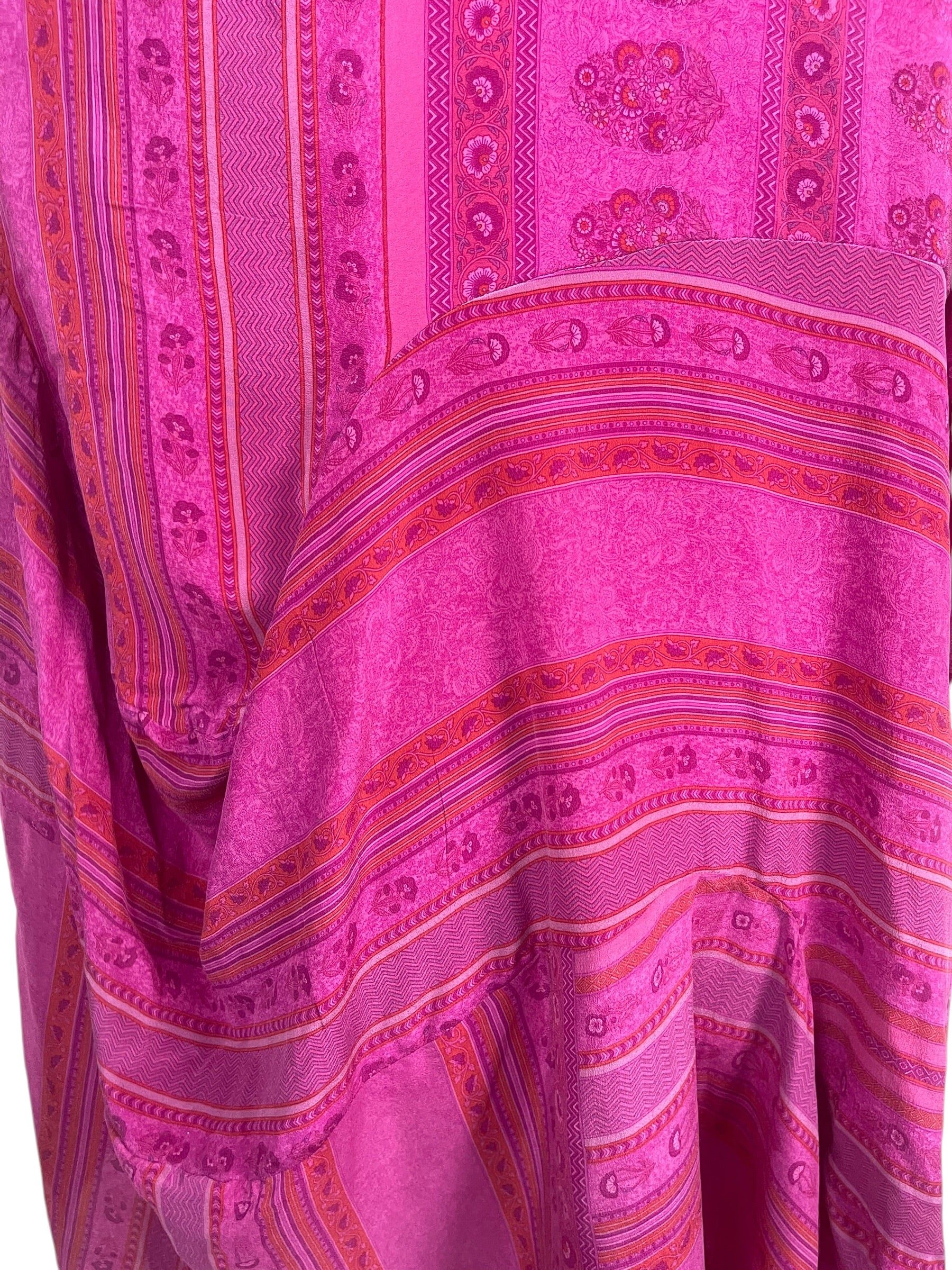 Releases Sunday at 8pm EST  PRC9153 Avatar Pure Silk Sculptural Long Tunic Dress