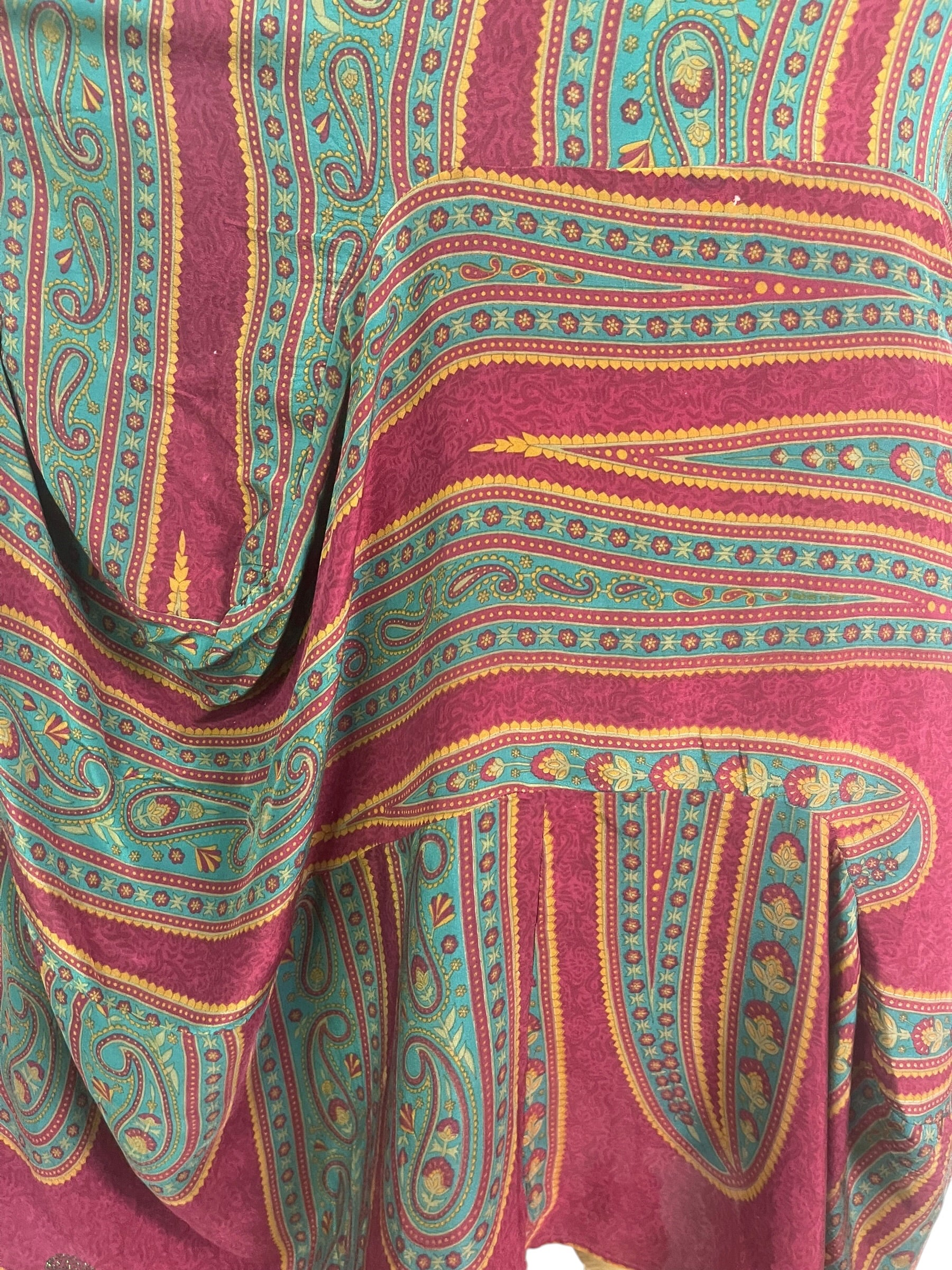 Releases Sunday at 8pm EST PRC9154 Avatar Pure Silk Sculptural Long Tunic Dress