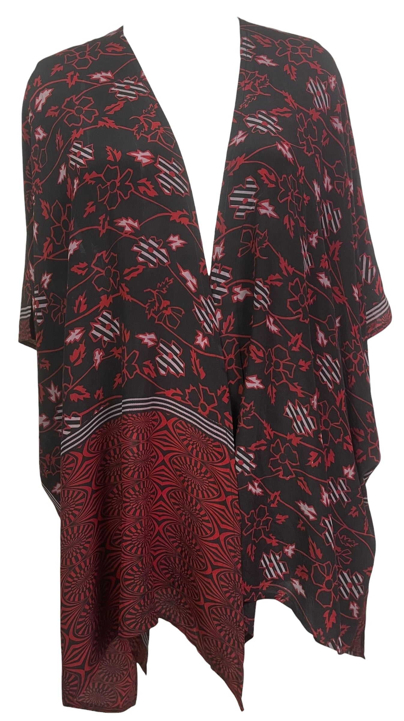 PRC9189 Wabi Sabi Pure Silk Cardigan