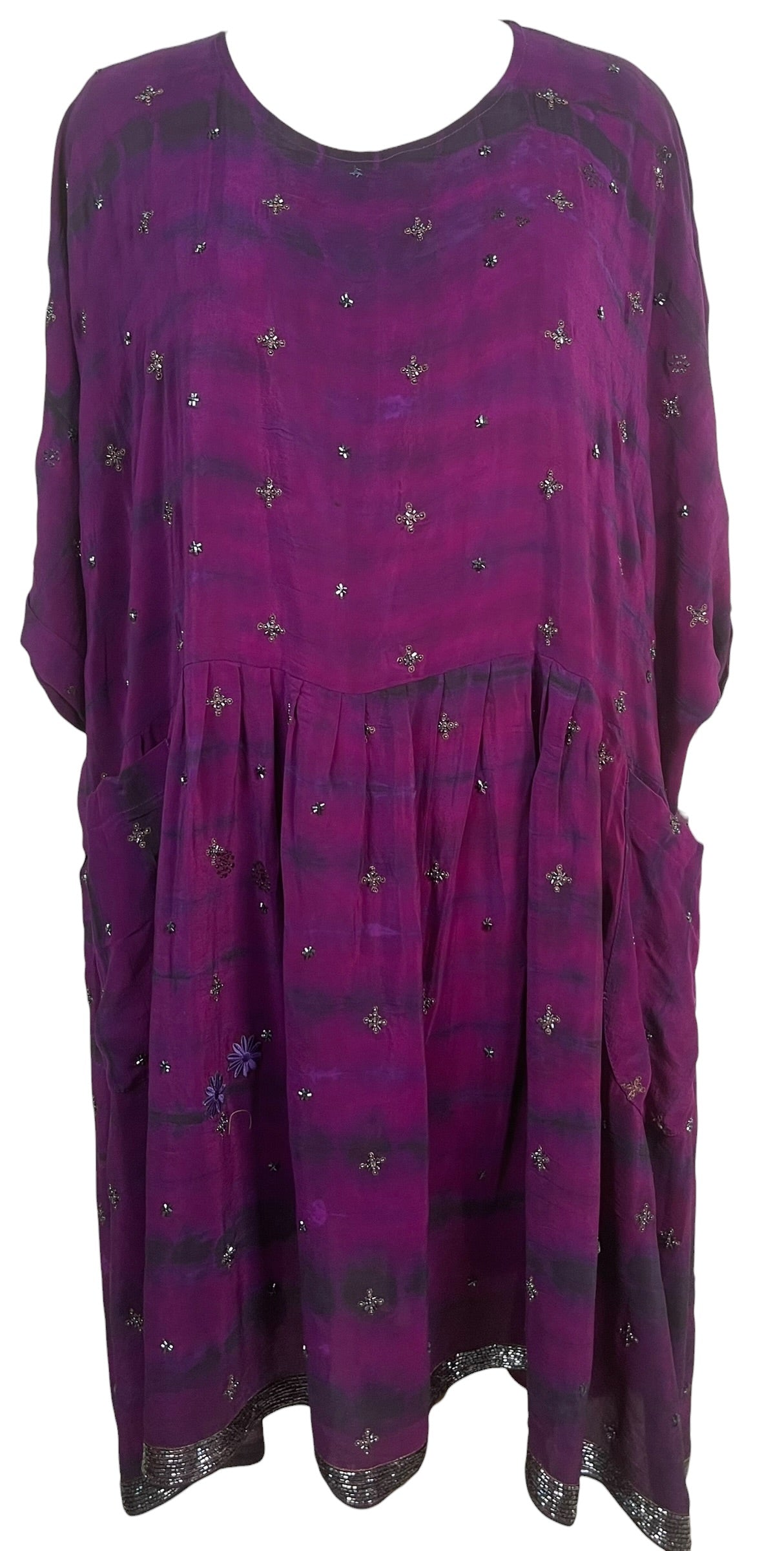 Releases Sunday at 8pm EST PRC9199 Avatar Pure Silk Boxy Babydoll Dress