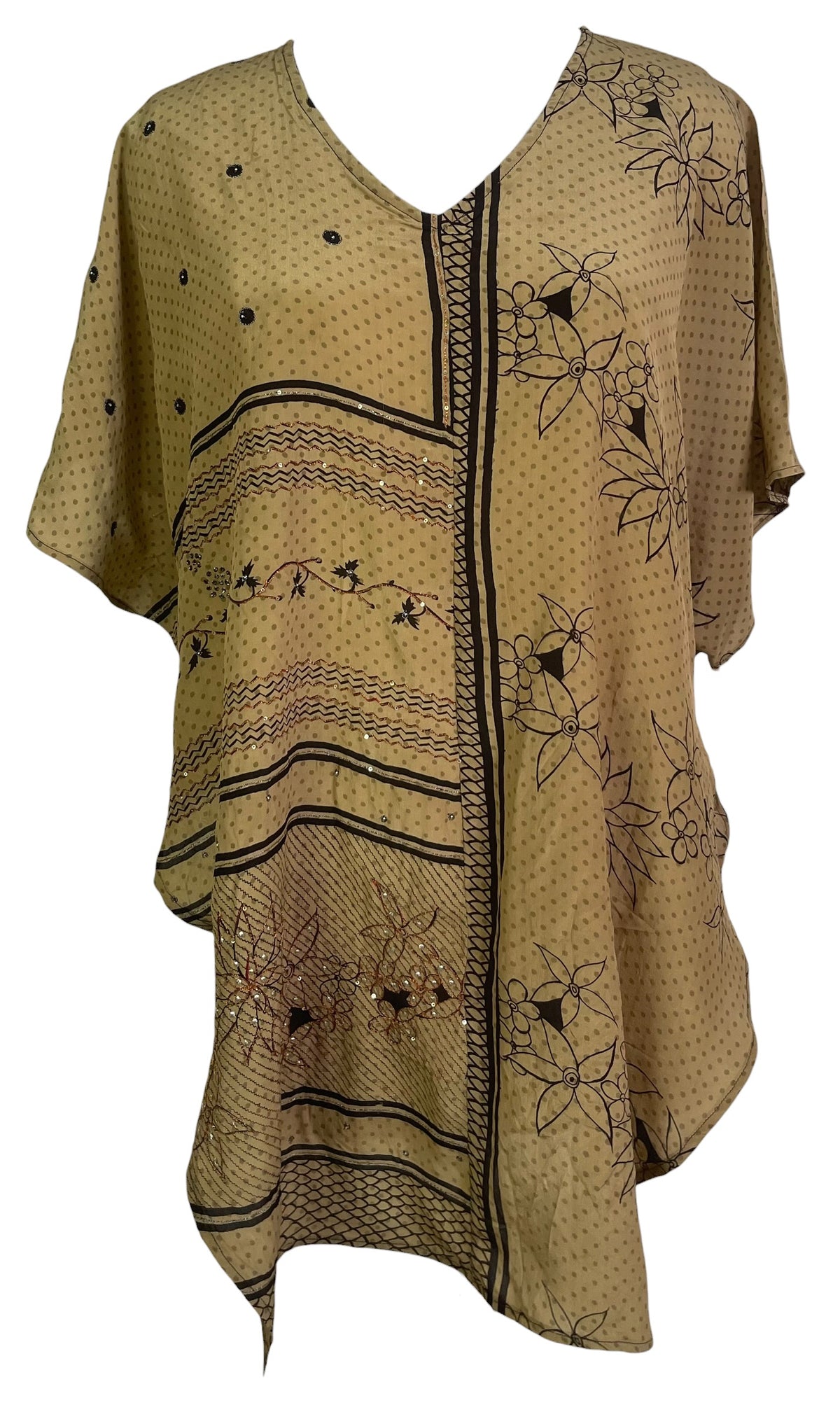PRC9216 Sheer Wabi Sabi Pure Silk Waterfall Top by 12 AUGUST 2026 – Handmade ethical Waterfall Top from sariKNOTsari using upcycled silk. Designed in Canada for travel and slow fashion, loved from Toronto to LA to Sydney. Featuring Zsiska, Bryn Walker and Artisan Leather coats by Rejean Pepin, Pepin designs