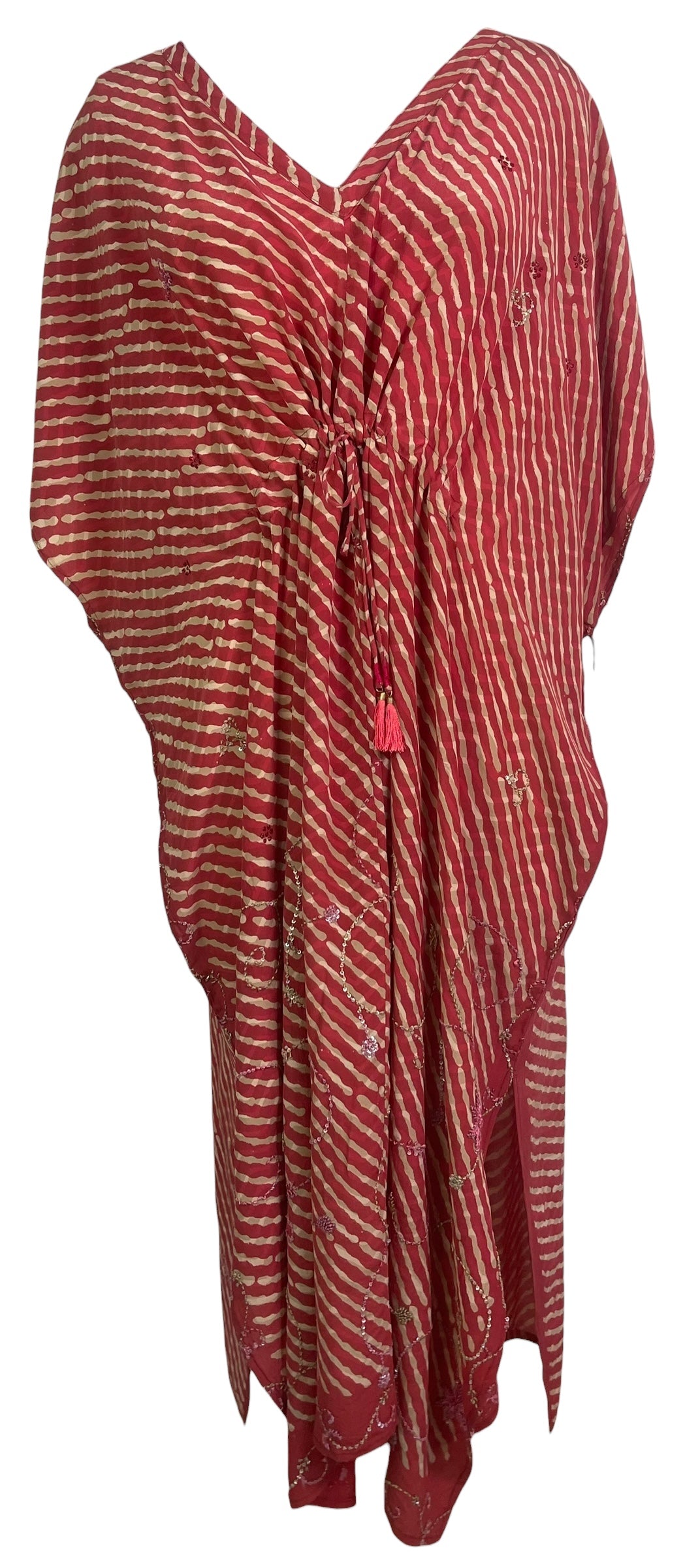 PRC8887 Avatar Pure Silk Maxi Kaftan