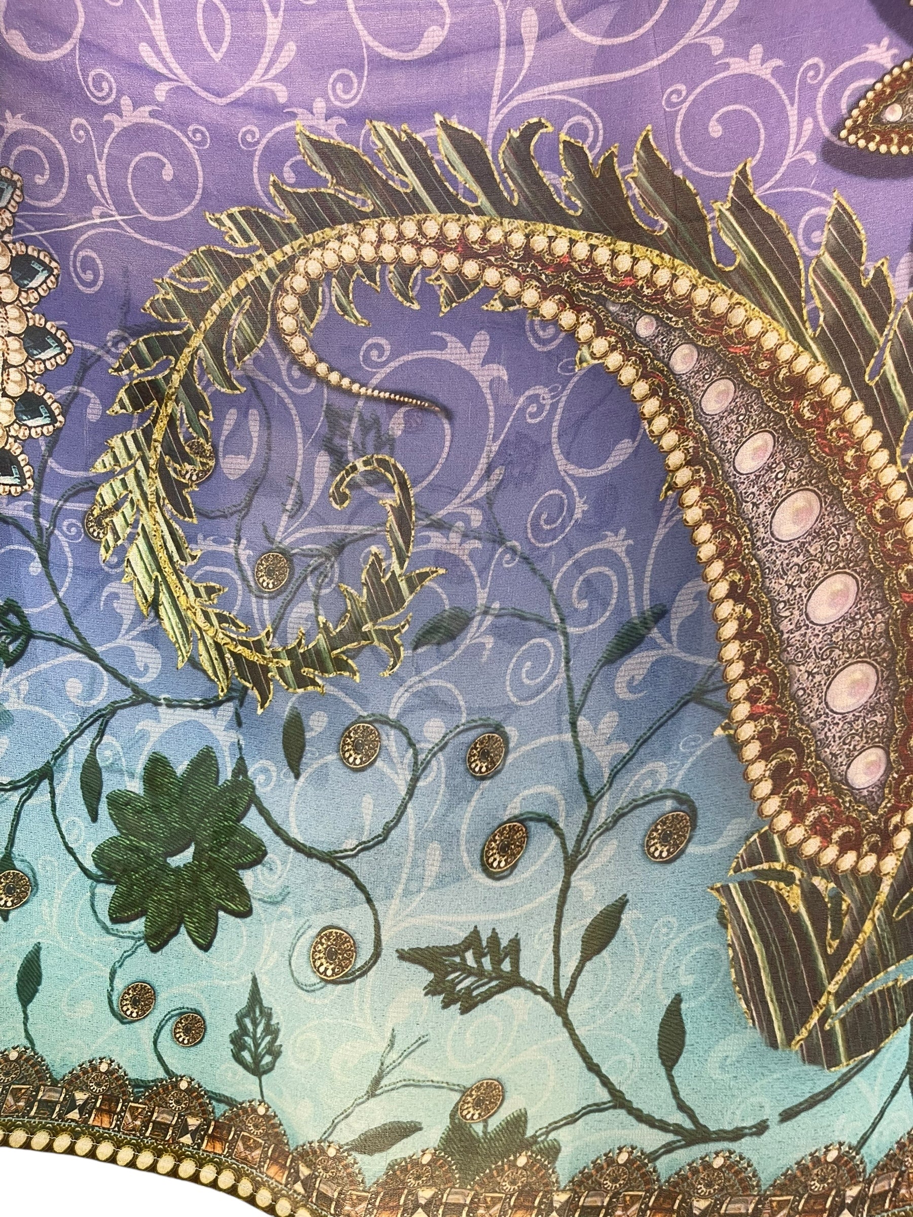 PRG7790 Sheer Wabi Sabi Pure Silk Versatile Vest