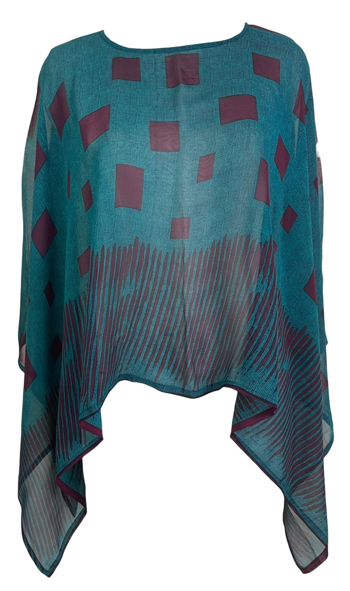 Releases Sunday at 8pm EST  PRG8715 Sheer Pure Silk Wabi Sabi Capelet Poncho