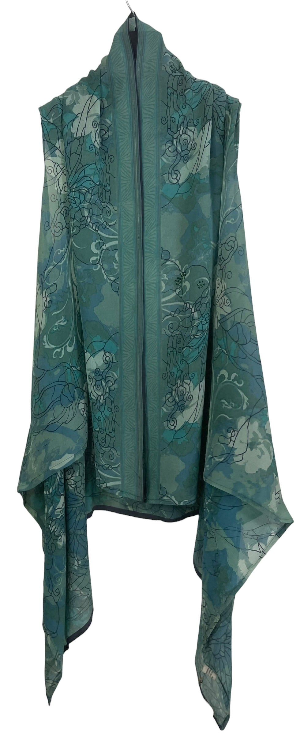 Releases Sunday at 8pm EST  PRG8722 Sheer Wabi Sabi Pure Silk Versatile Vest