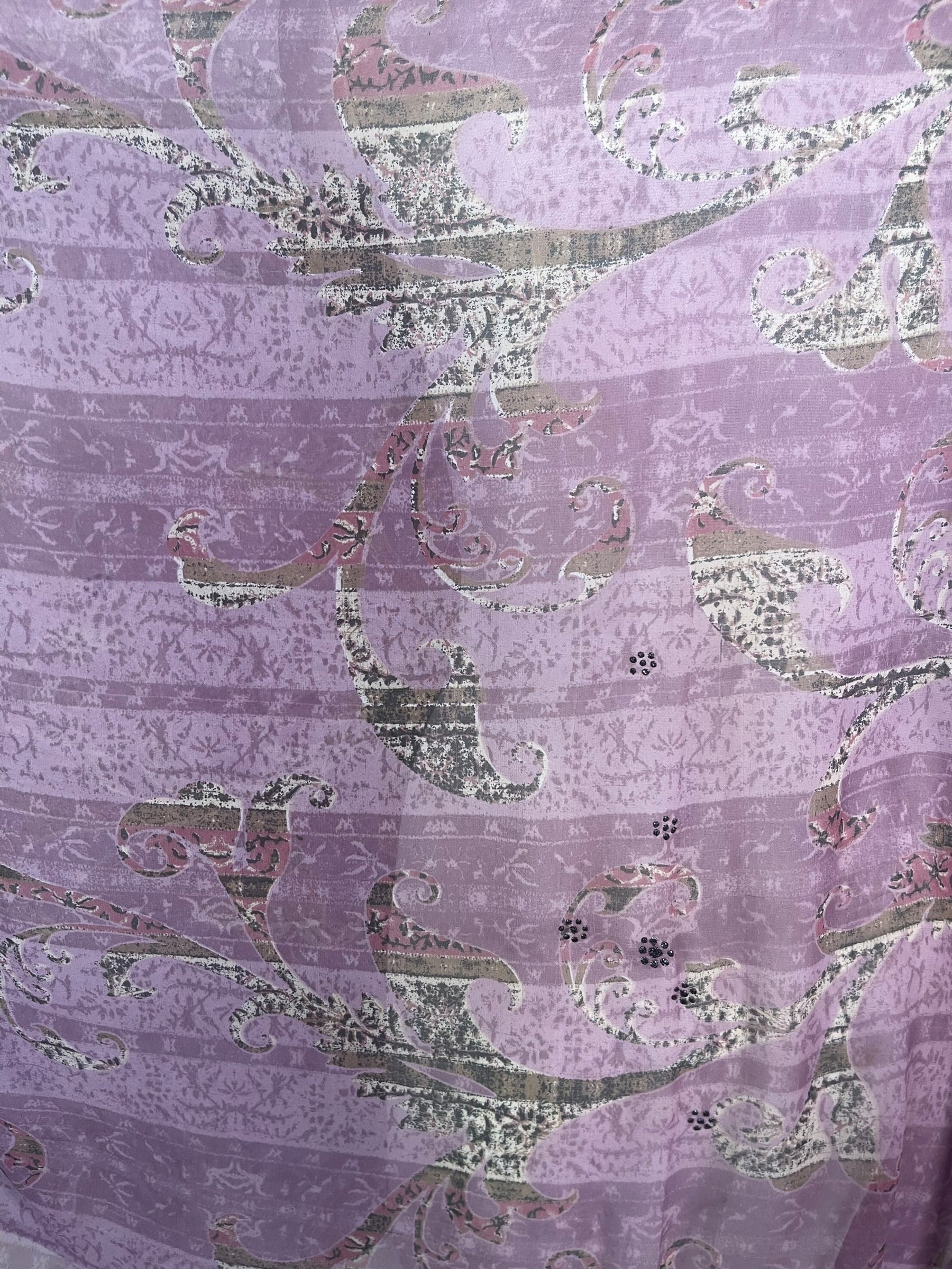 Releases Sunday at 8pm EST PRG8770 Sheer Wabi Sabi Pure Silk Short Kaftan Tunic With Slits