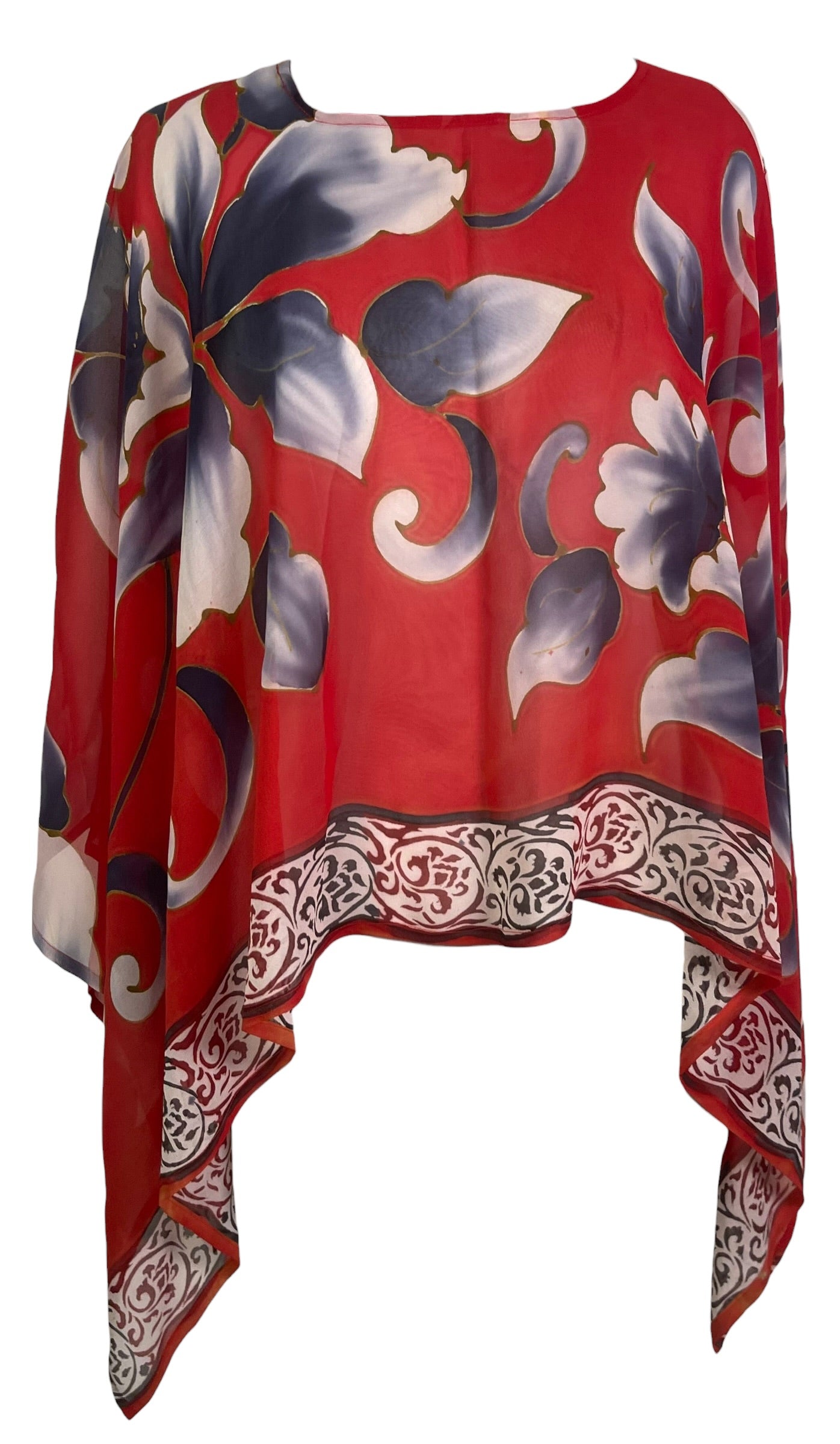 Releases Sunday at 8pm EST PRG8859 Sheer Avatar Pure Silk Capelet Poncho