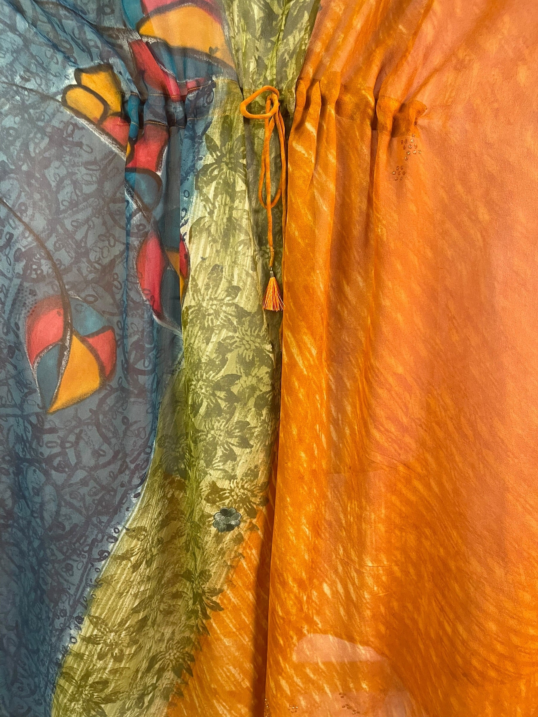 Releases Sunday at 8pm EST  PRG8954 Sheer Avatar Pure Silk Maxi Kaftan