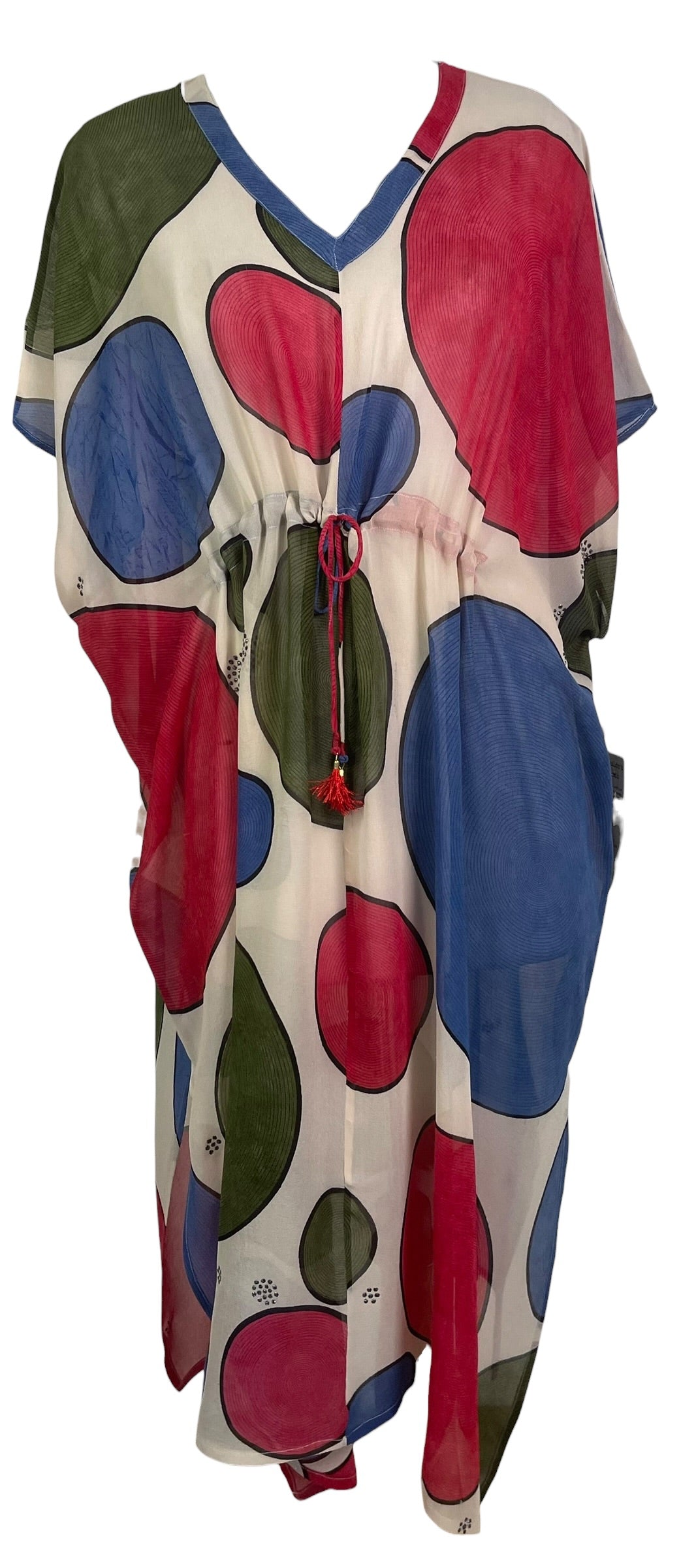 Releases Sunday at 8pm EST PRG8955 Sheer Avatar Pure Silk Maxi Kaftan