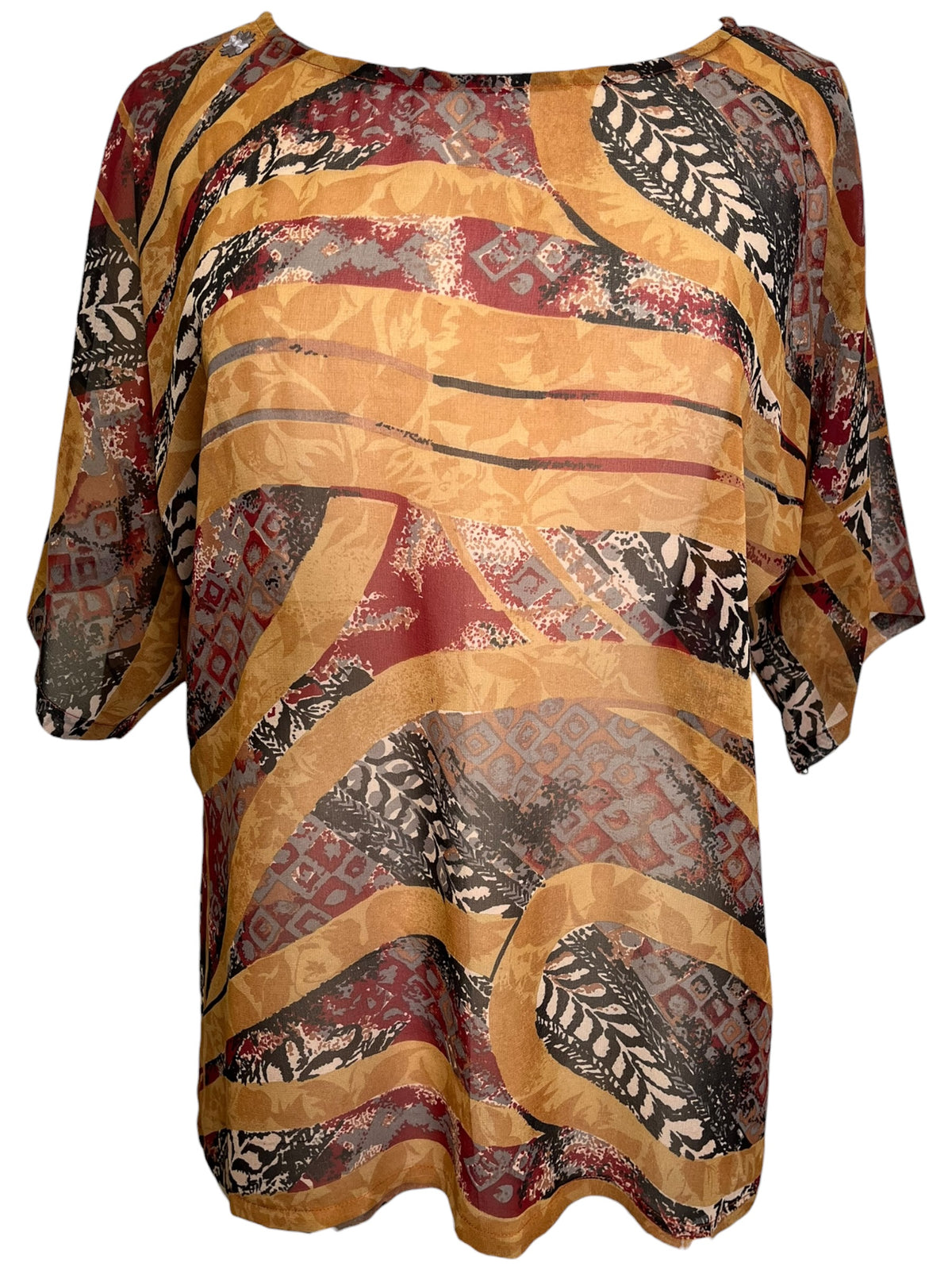 Releases Sunday at 8pm EST  PRG8963 Avatar Pure Silk Side Slit Top