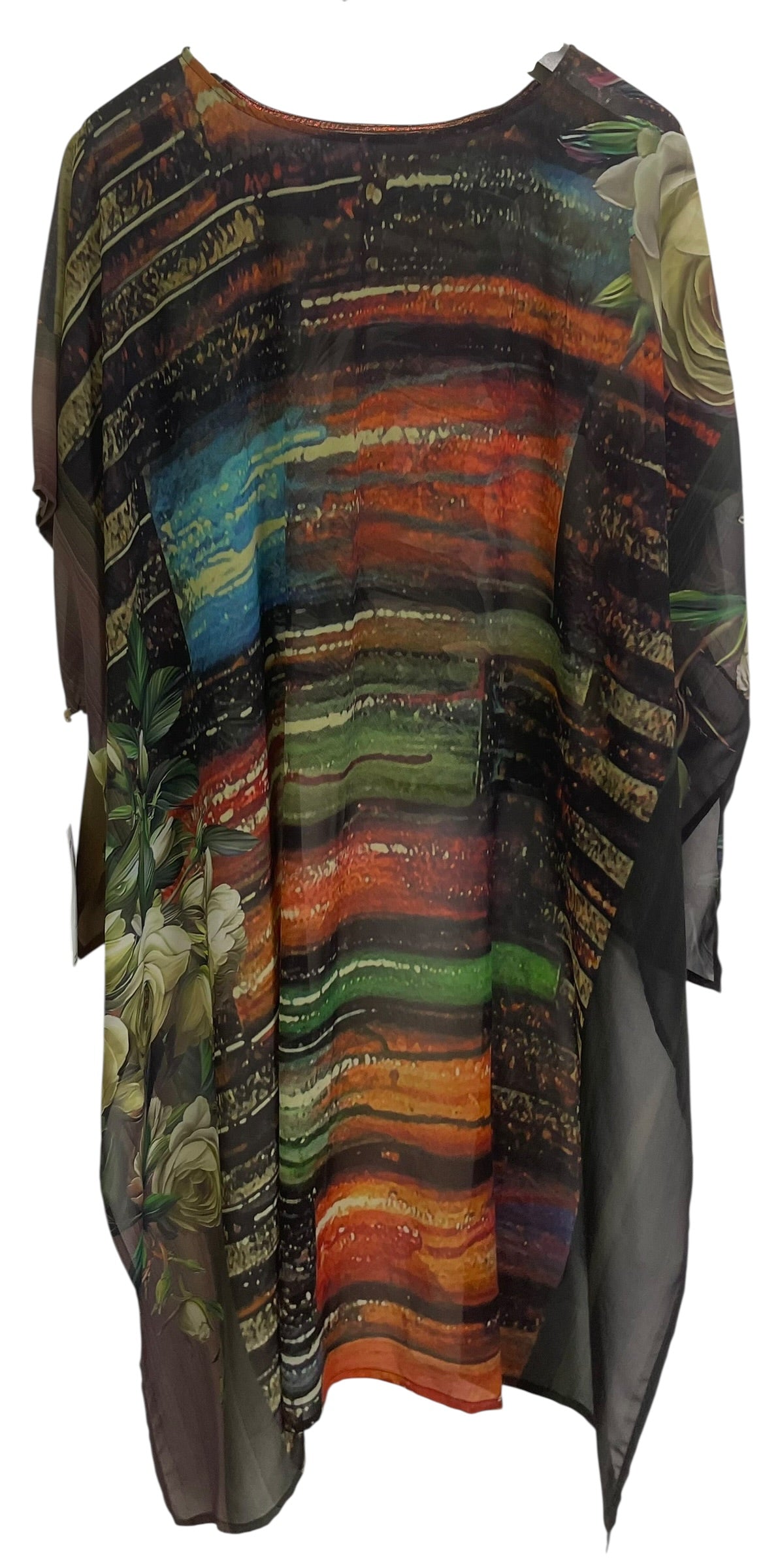 PRG9019 Sheer Avatar Pure Silk Hi Lo Top