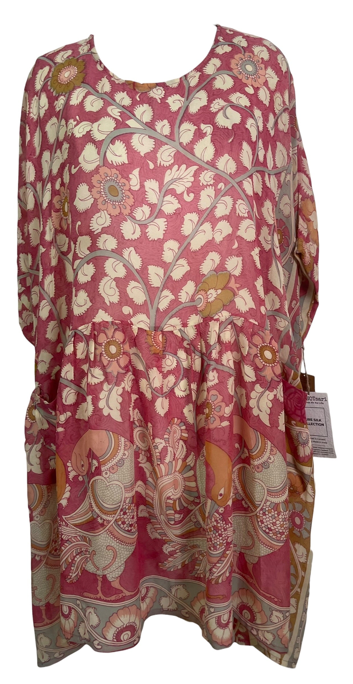 Releases Sunday at 8pm EST PRG9078 Sheer  Wabi Sabi Pure Silk Boxy Babydoll Dress