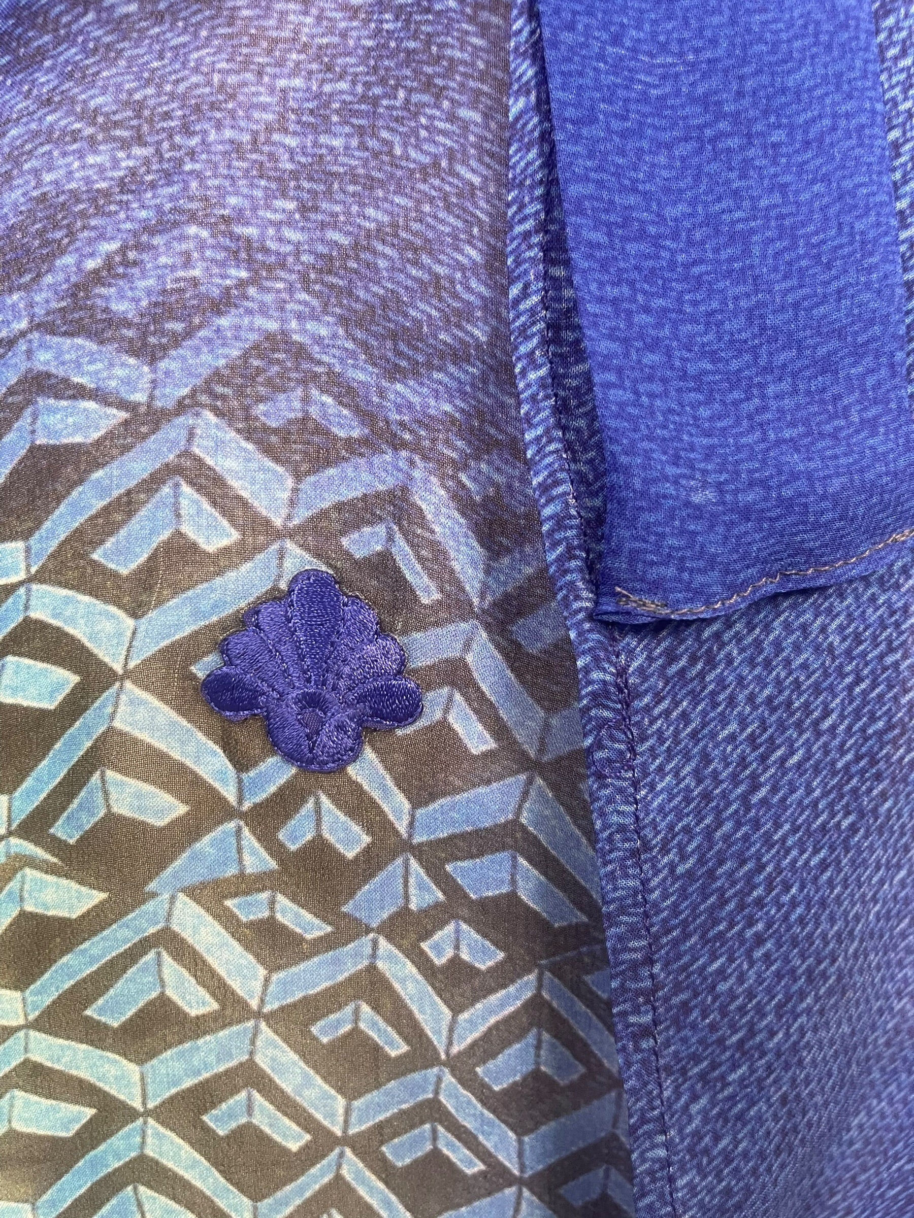 Releases Sunday at 8pm EST PRG9106 Sheer Wabi Sabi Pure Silk Kimono-Sleeved Jacket with Belt