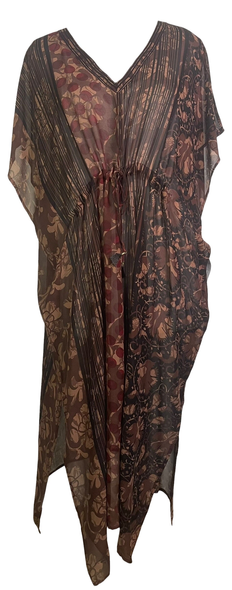 Releases Sunday at 8pm EST  PRG9134 Sheer Avatar Pure Silk Maxi Kaftan