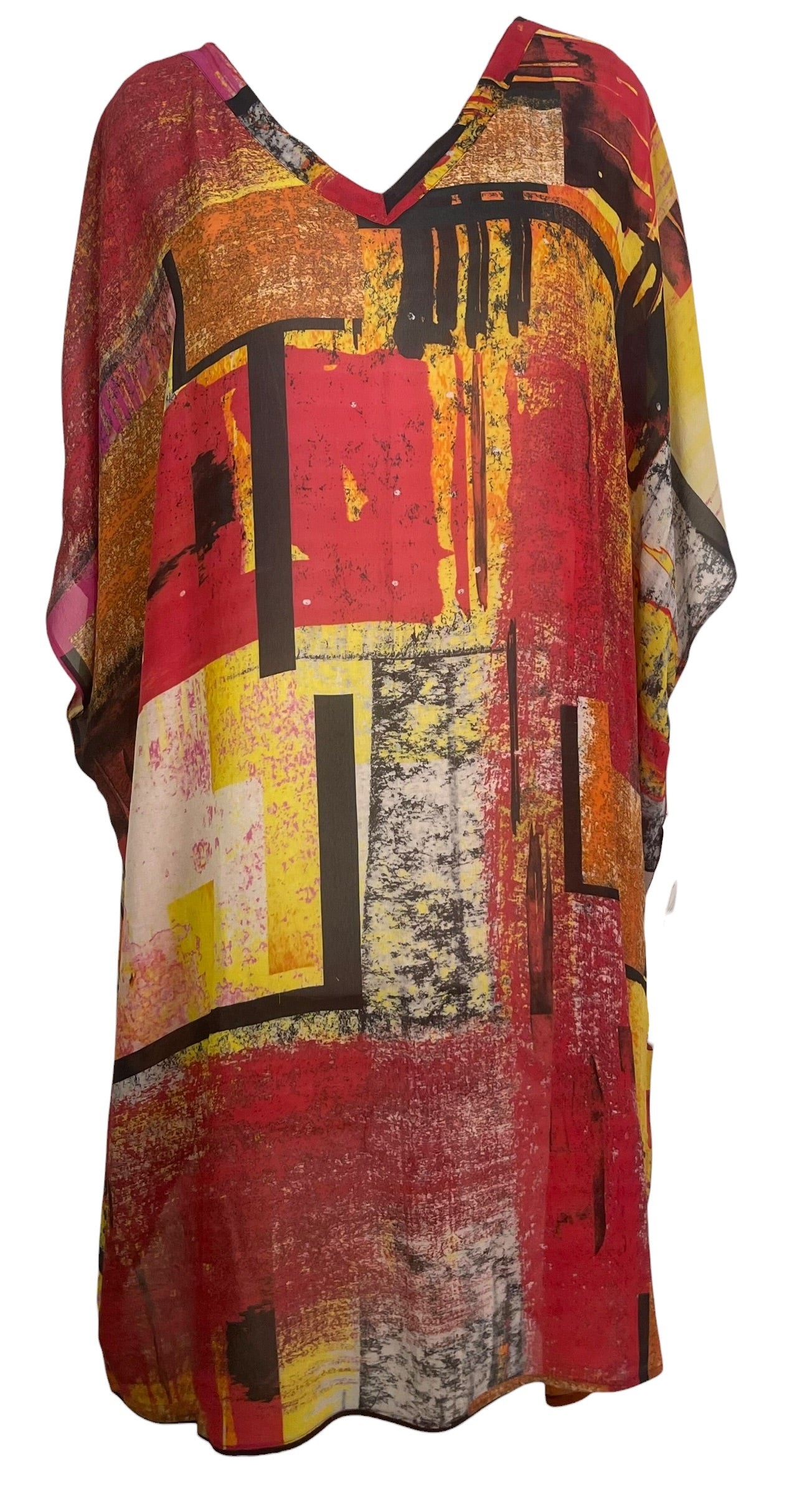 Releases Sunday at 8pm EST PRG9136 Sheer Wabi Sabi Pure Silk Midi Length Kaftan