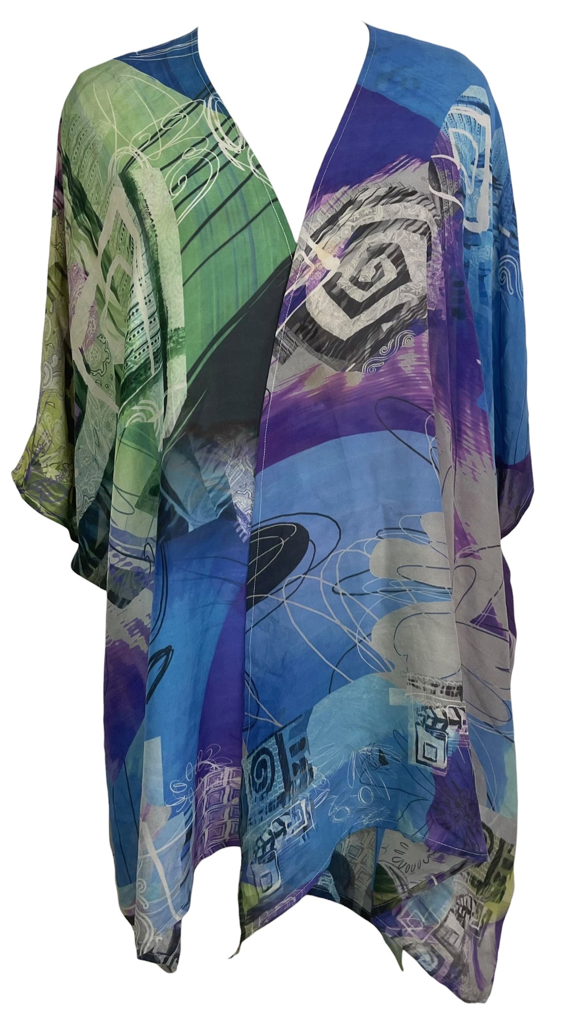 Releases Sunday at 8pm EST  PRG9229 Sheer Wabi Sabi Pure Silk Cardigan