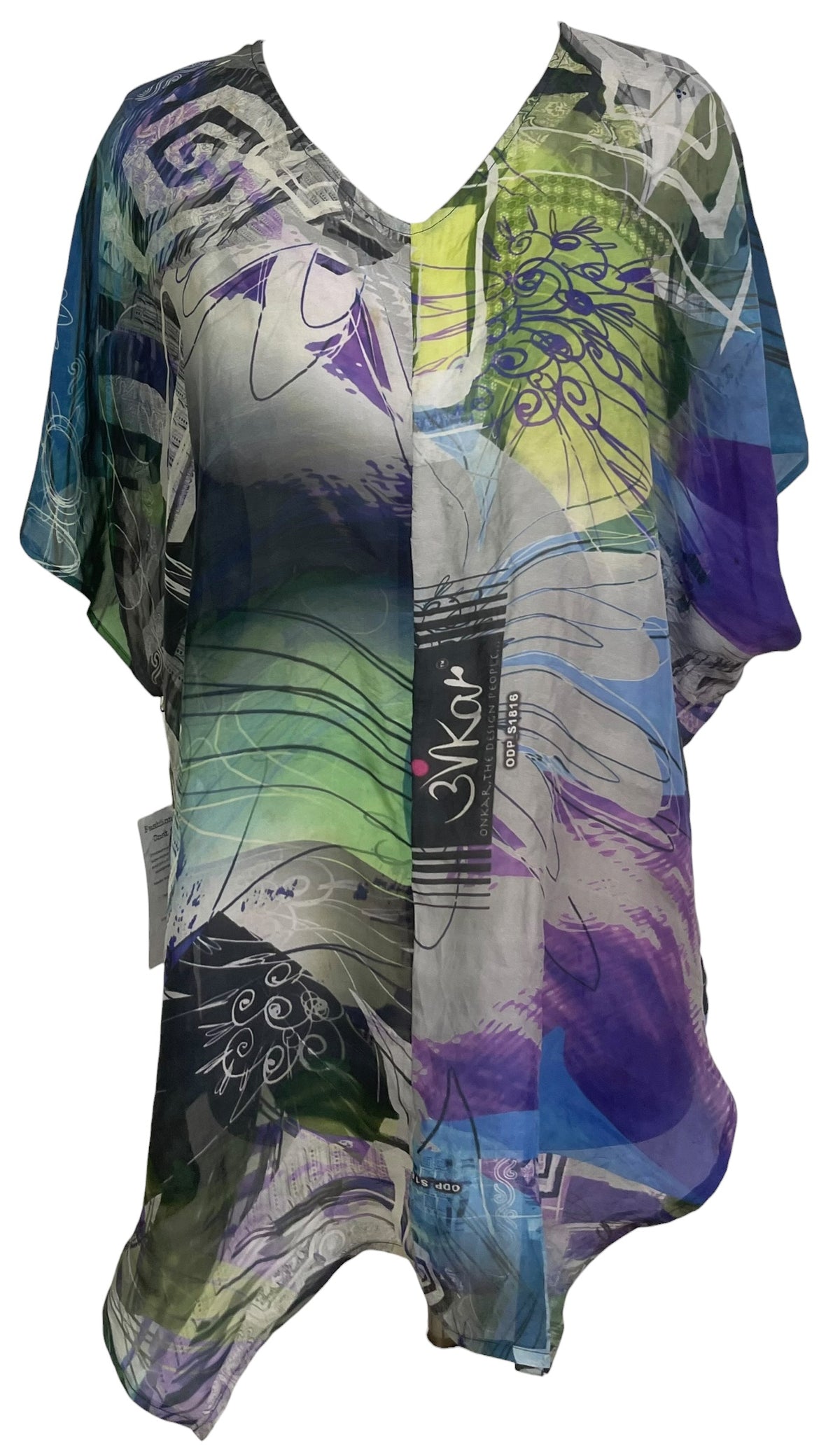 Releases Sunday at 8pm EST  PRG9229 Sheer  Wabi Sabi Pure Silk Waterfall Top