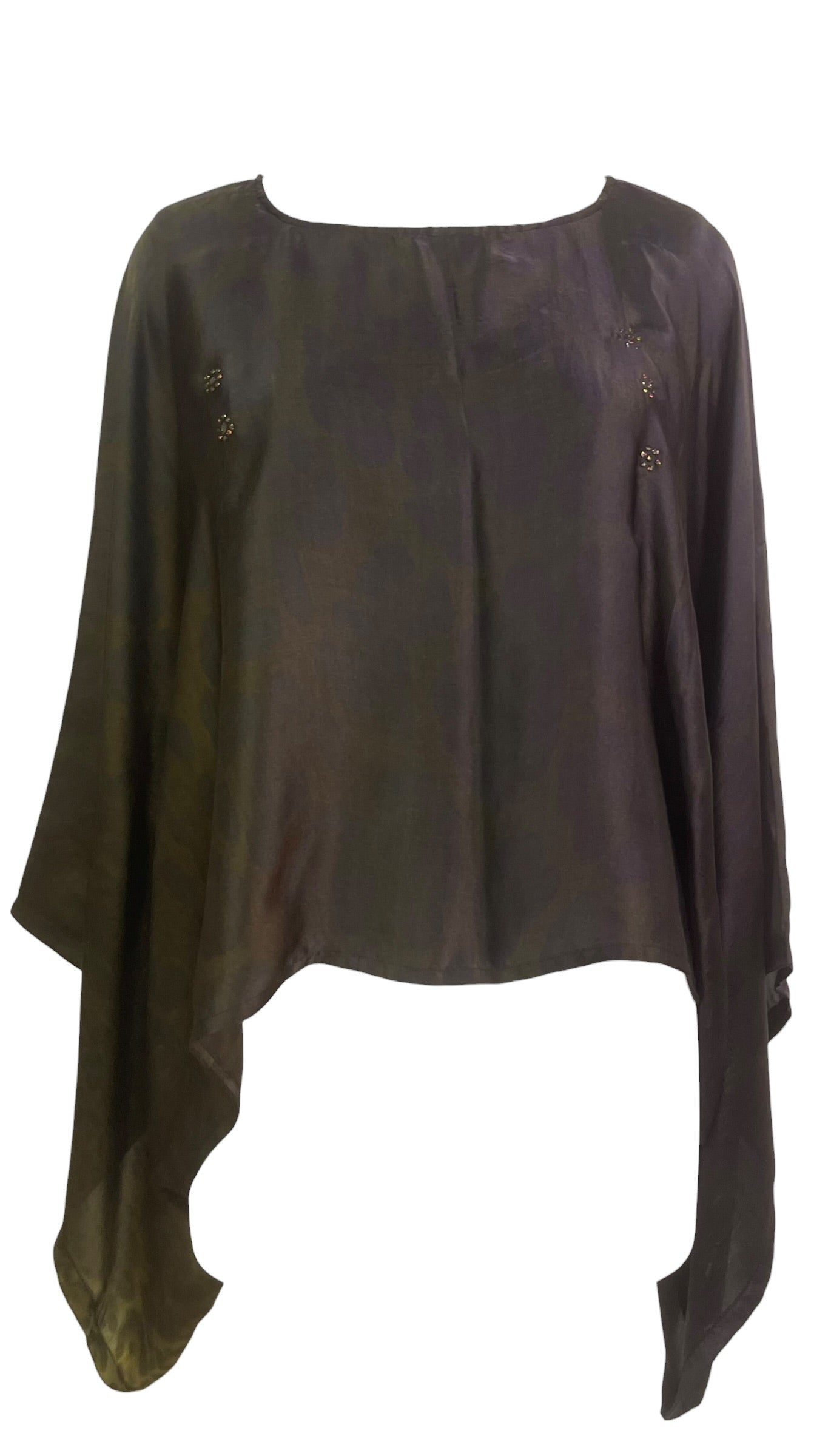 Releases Sunday at 8pm EST PRS9095  Avatar Pure Silk Kimono-Sleeved Top