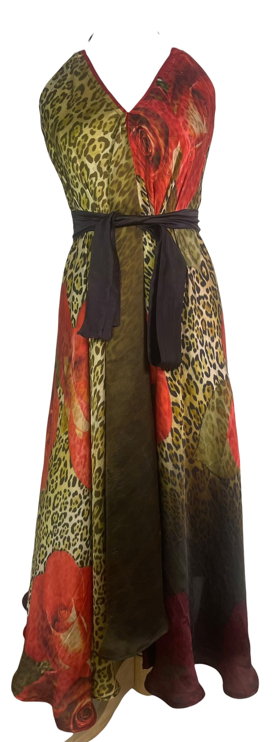 Releases Sunday at 8pm EST PRS9095  Avatar Pure Silk Maxi Dress with Belt