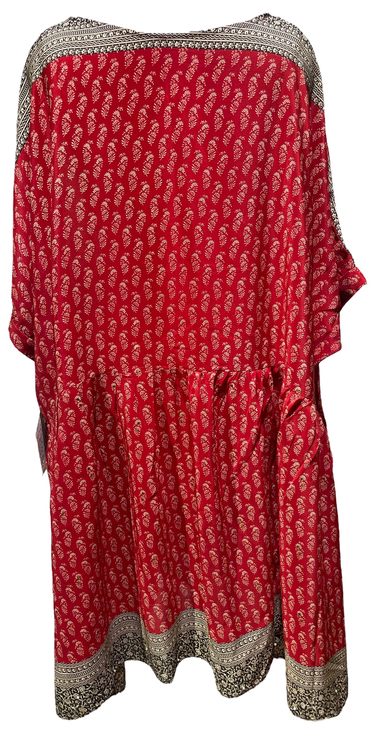 PRC4519 Avatar Pure Silk Boxy Babydoll Dress