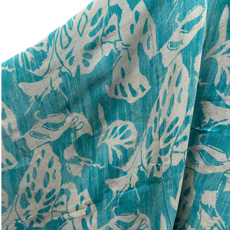 Blythe Avatar Pure Silk Kimono-Sleeved Top
