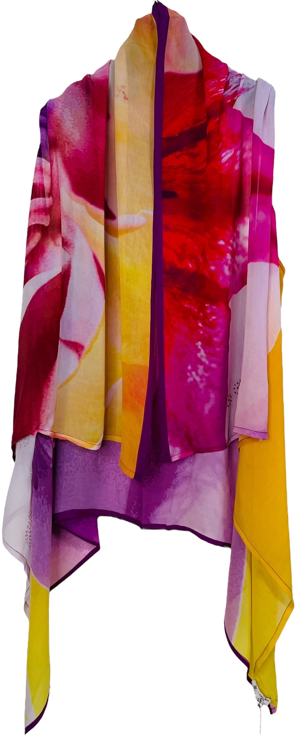 PRG6889 Sheer Avatar Pure Silk Versatile Vest