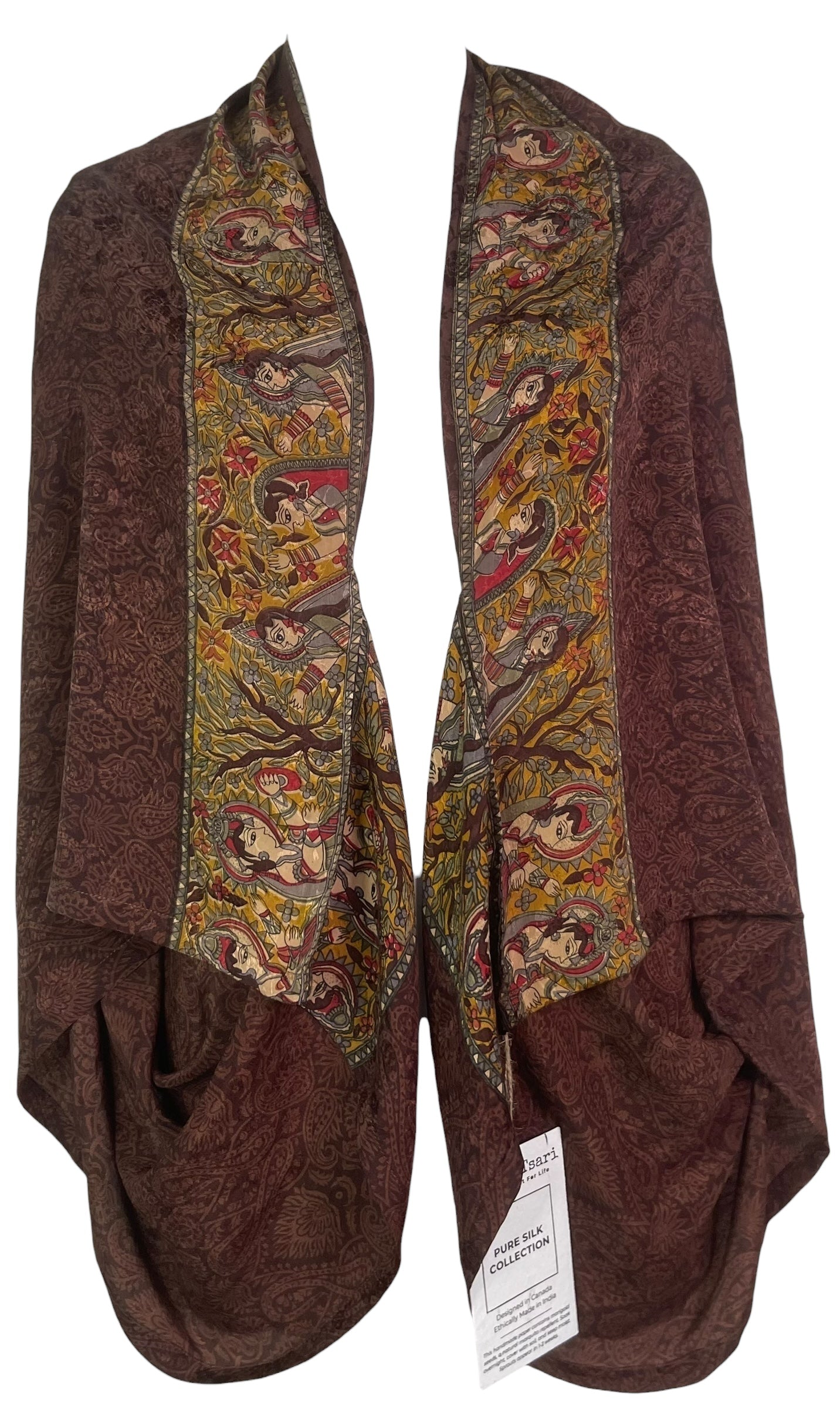 PRC8638A Avatar Pure Silk Shrug