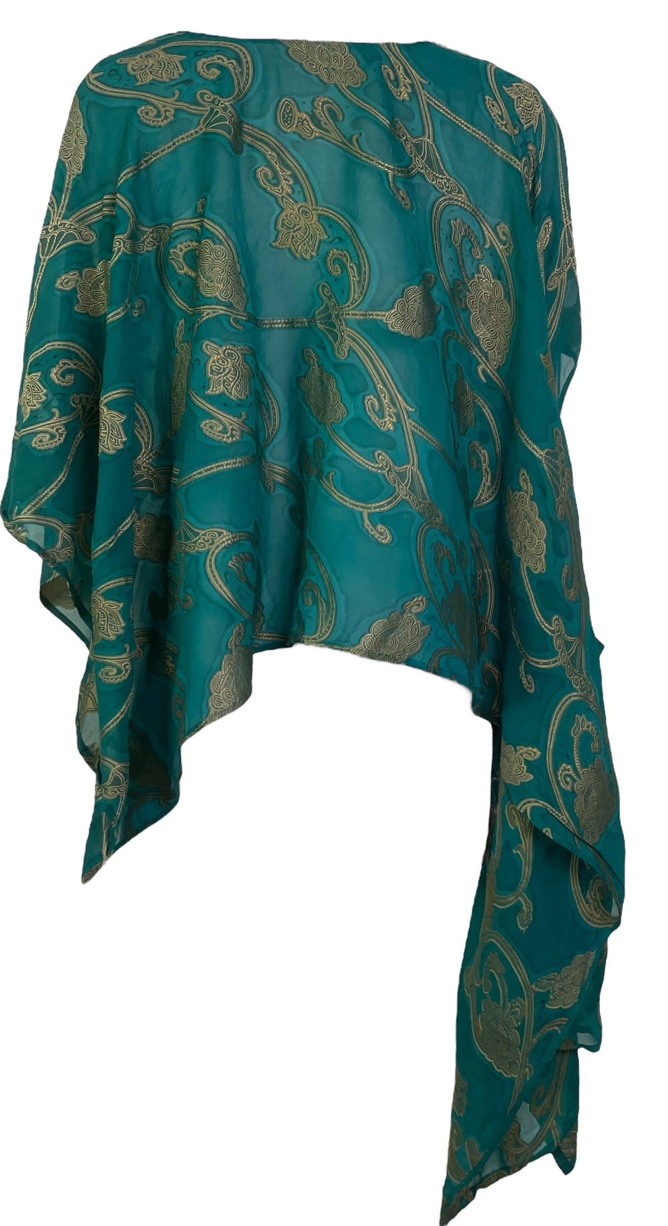 PRG7654B Sheer Avatar Pure Silk Versatile Vest