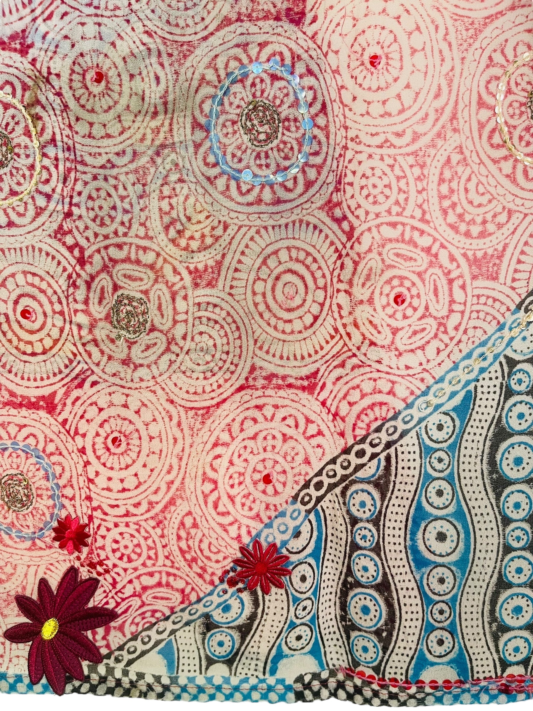 PRG7737 Sheer Wabi Sabi Pure Silk Versatile Vest