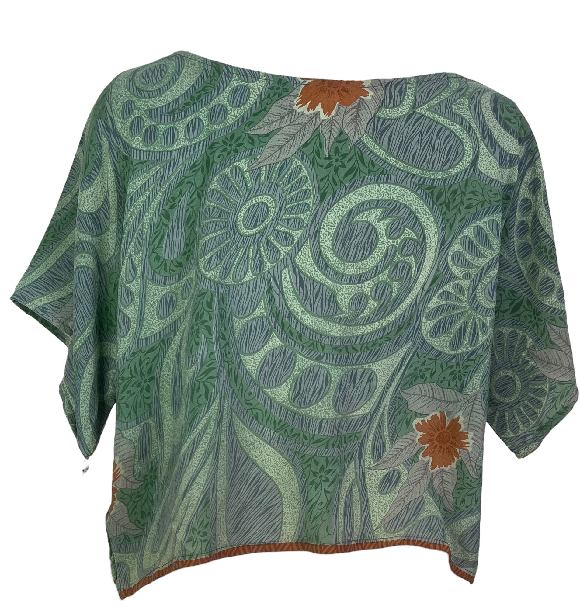 PRC7473 Avatar Pure Silk Boxy Top